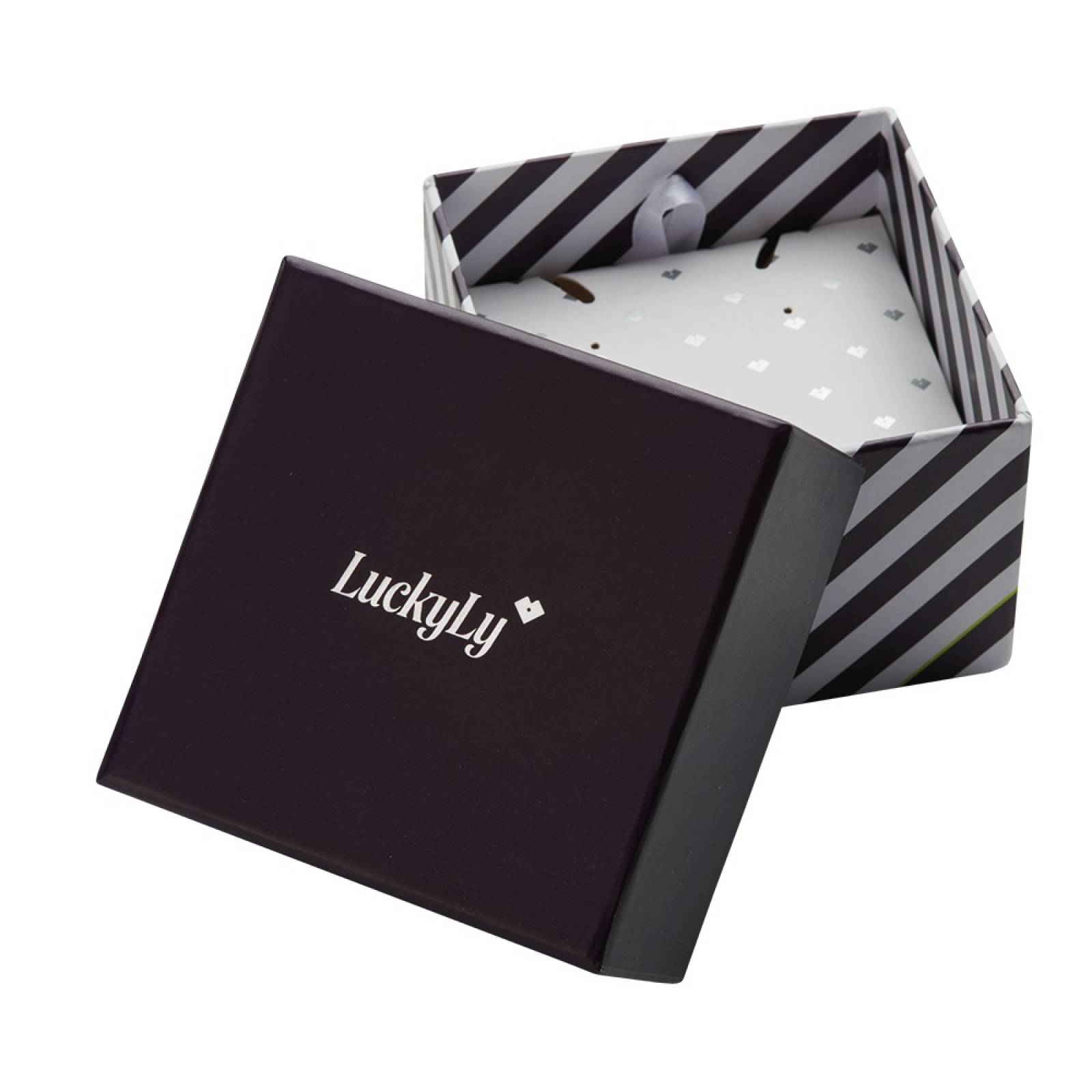 LuckyLy Pulsera Ellie Pareja Azul Plata