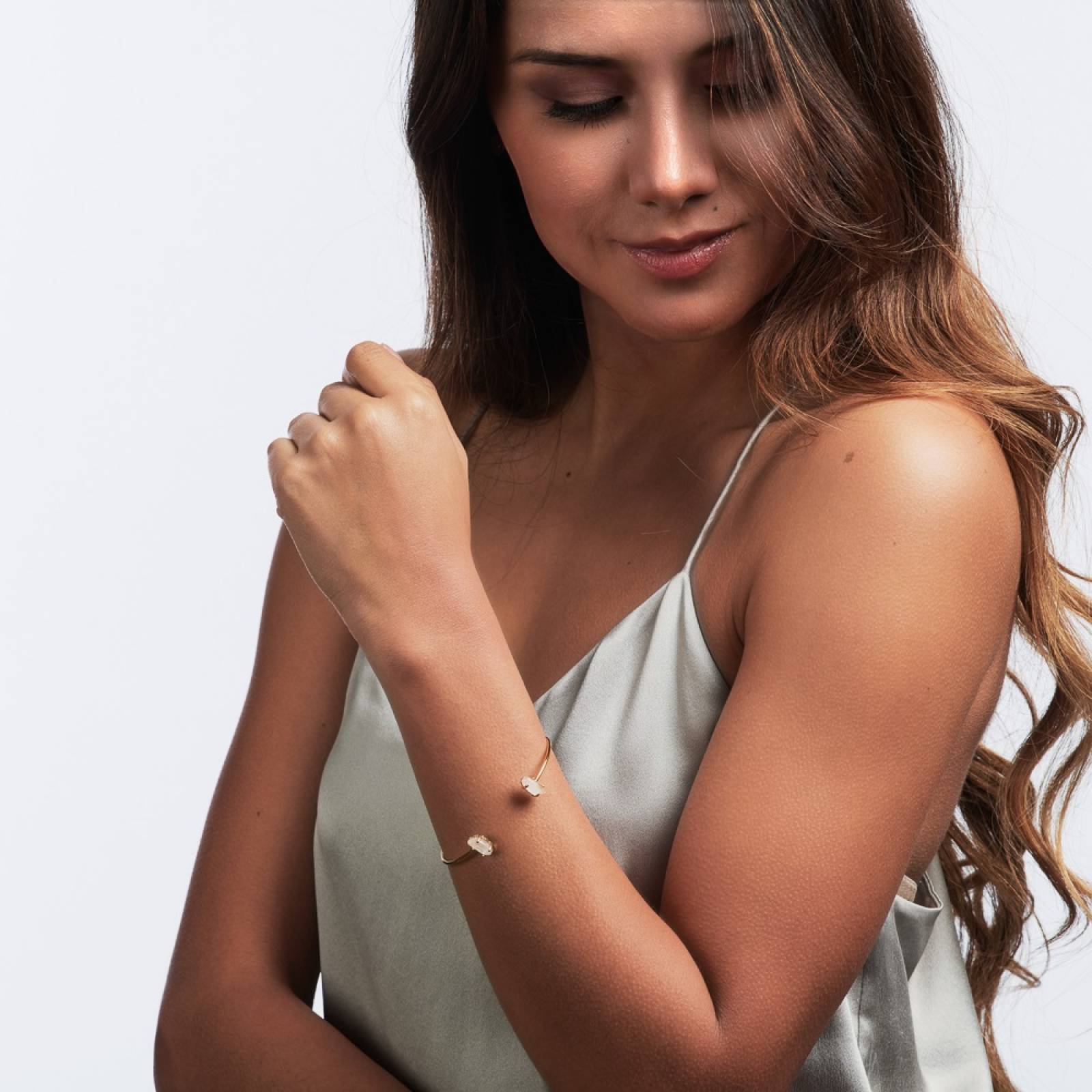 LuckyLy Pulsera Ivy Rosa