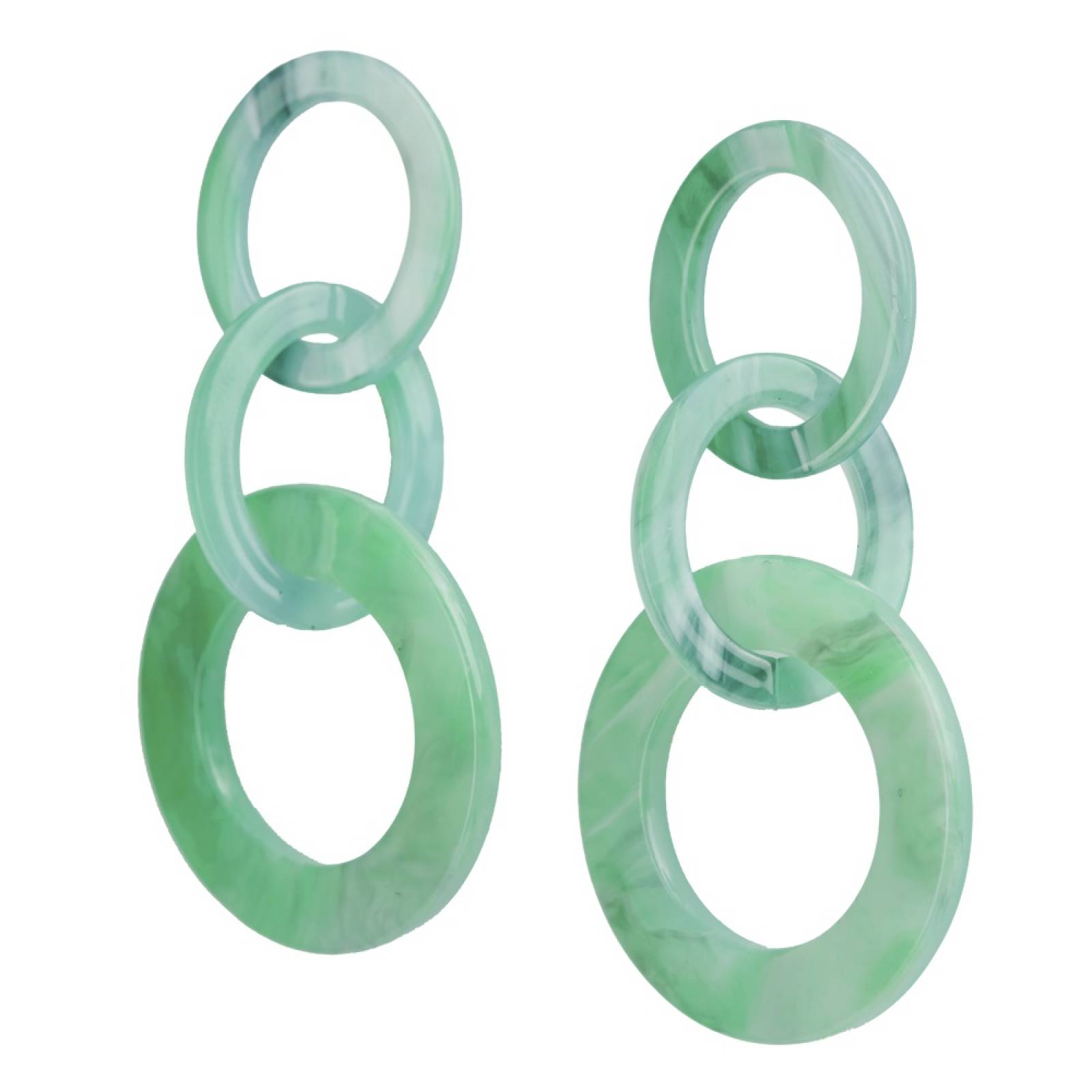 LuckyLy Aretes Nora Aqua