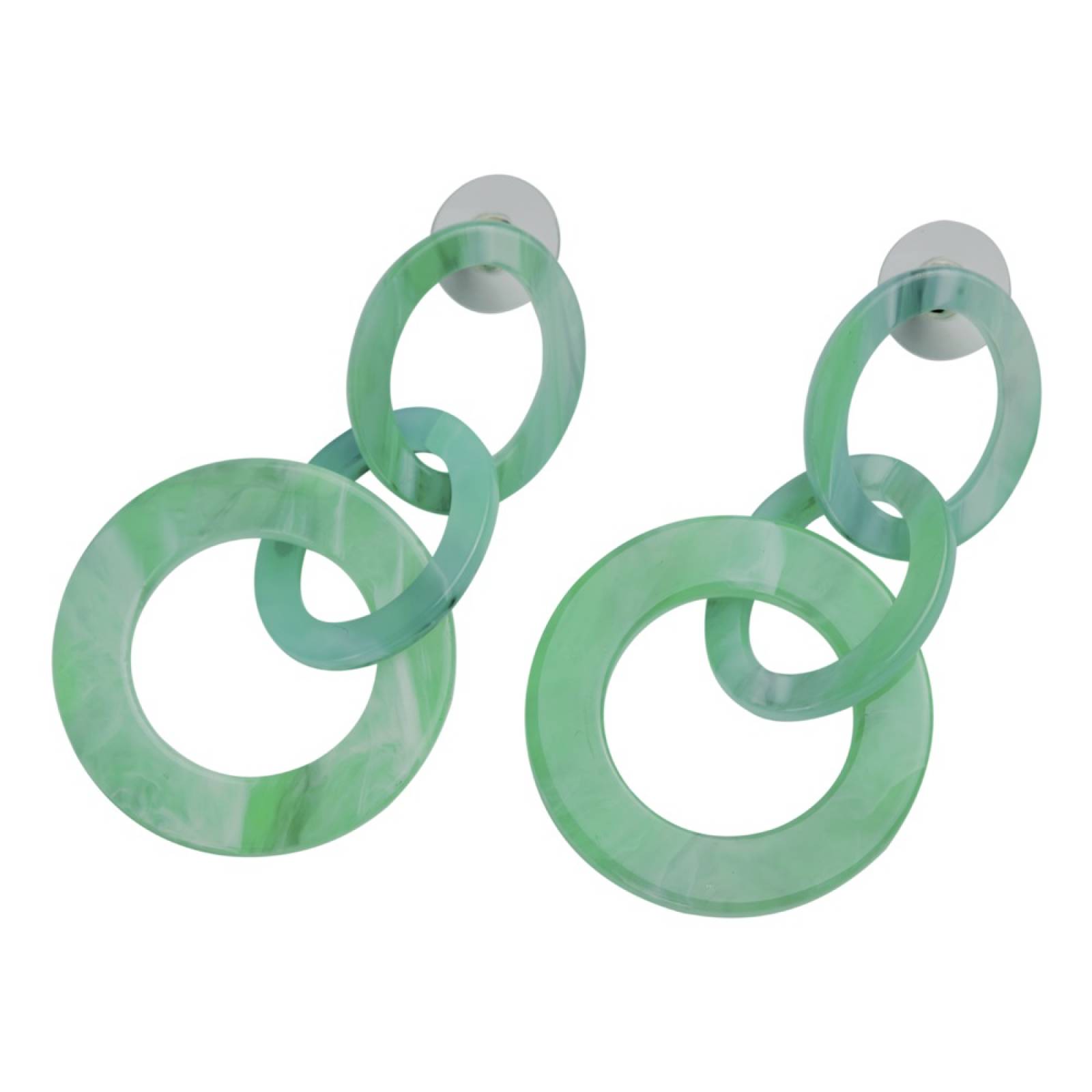 LuckyLy Aretes Nora Aqua