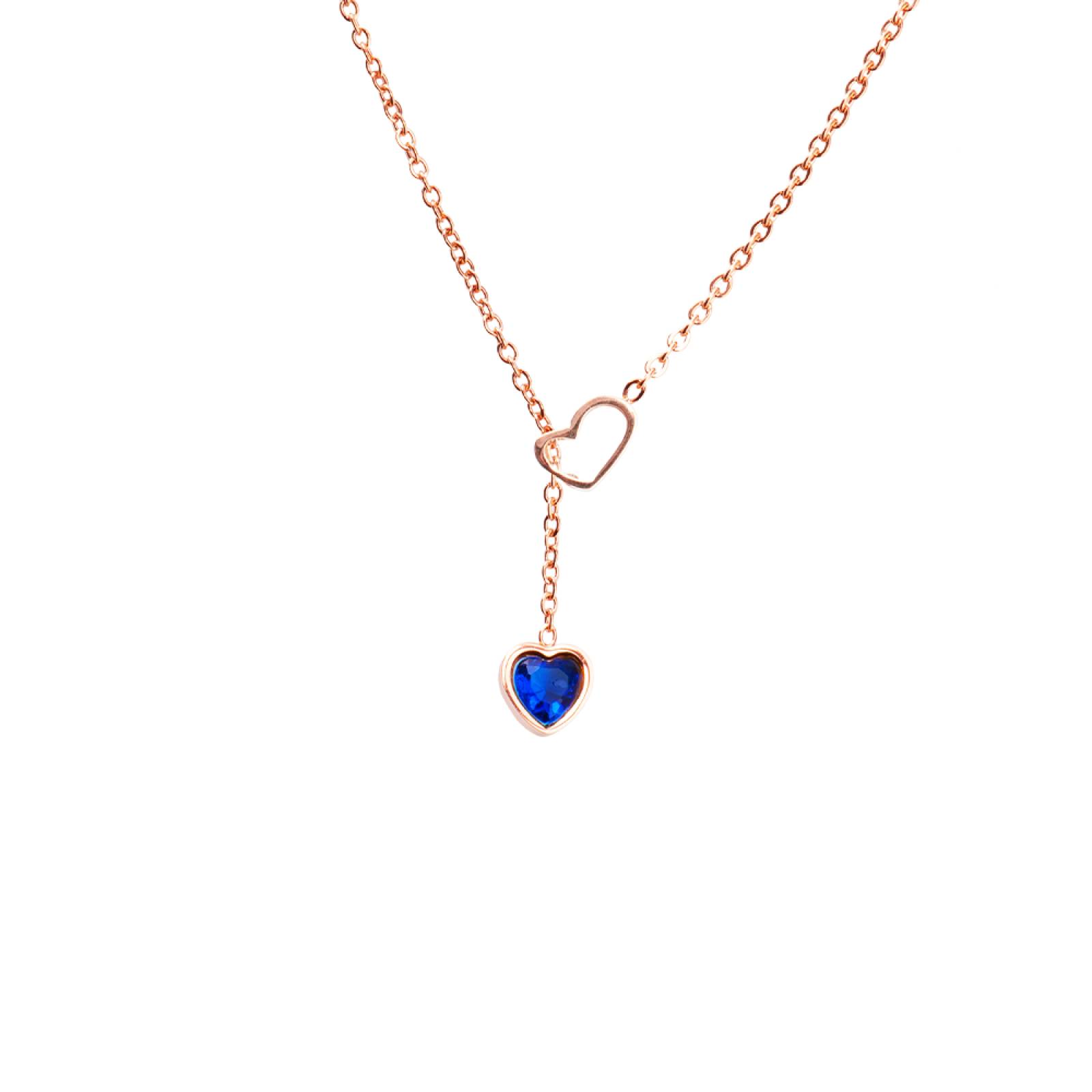 LuckyLy Collar Gema Plata