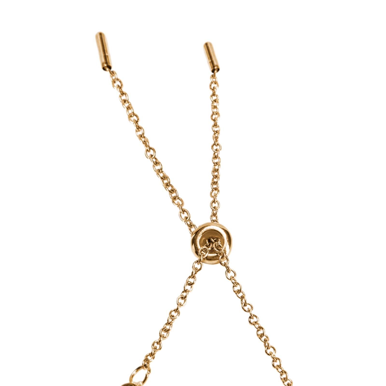 LuckyLy Pulseras Mujer Acero Inoxidable Giselle WISH, Piedras Naturales Amatista Morada, Cuarzo Verde - Oro