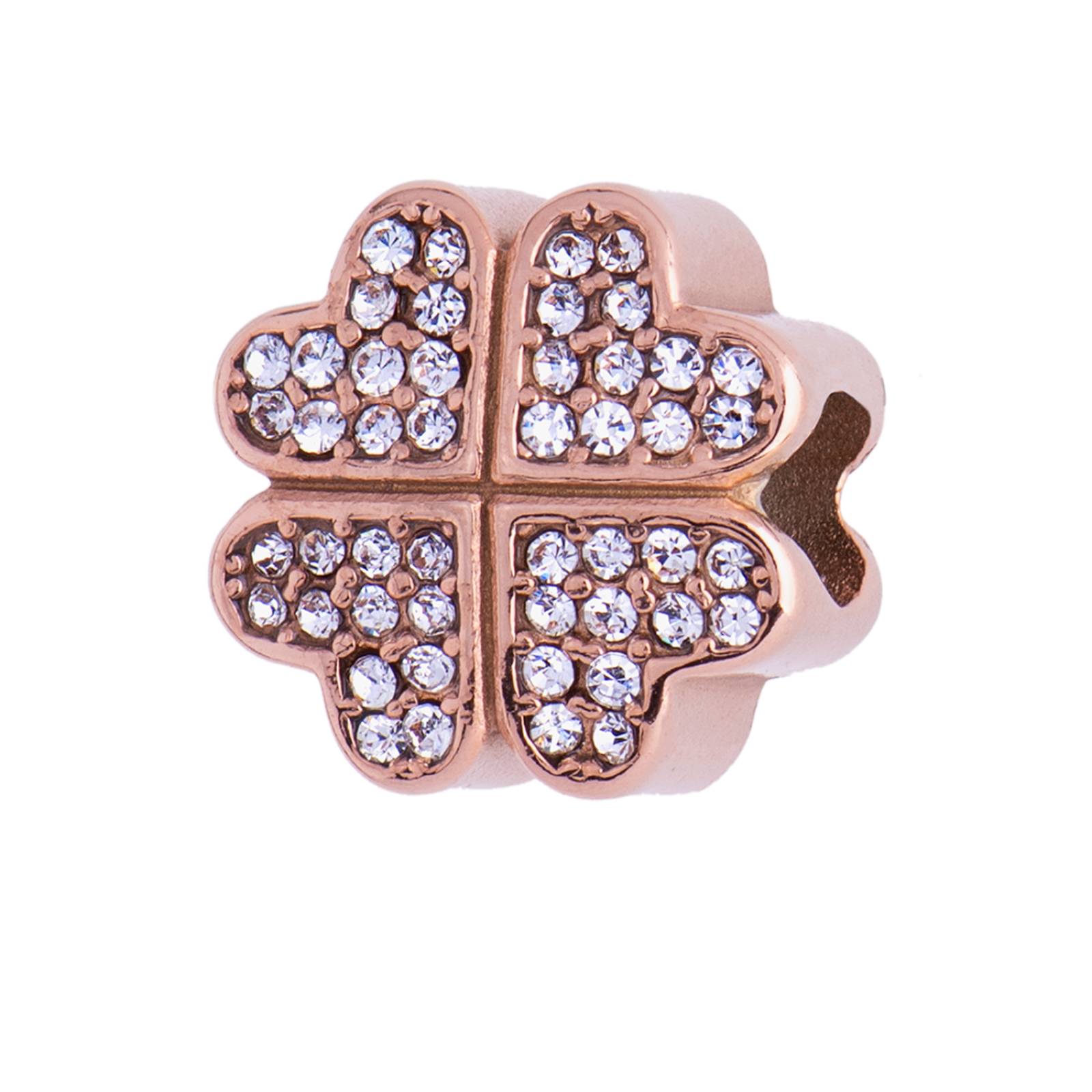 Charm Clover Trébol - Oro Rosa UNITALLA