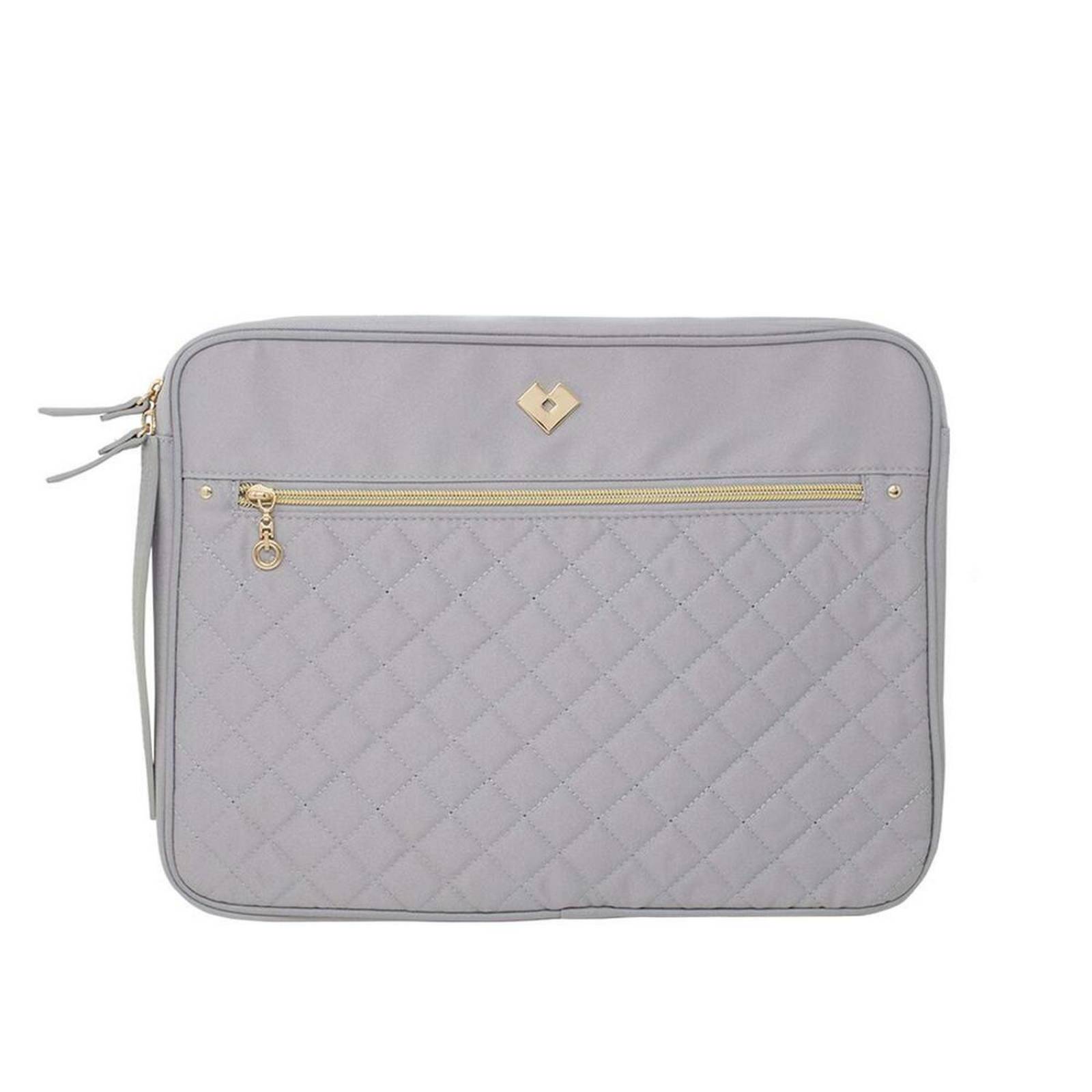 LuckyLy Funda para Laptop 13 a 14 Pulgadas Mujer, Protector y Resistente, Compartimentos Acolchados, Color Negro