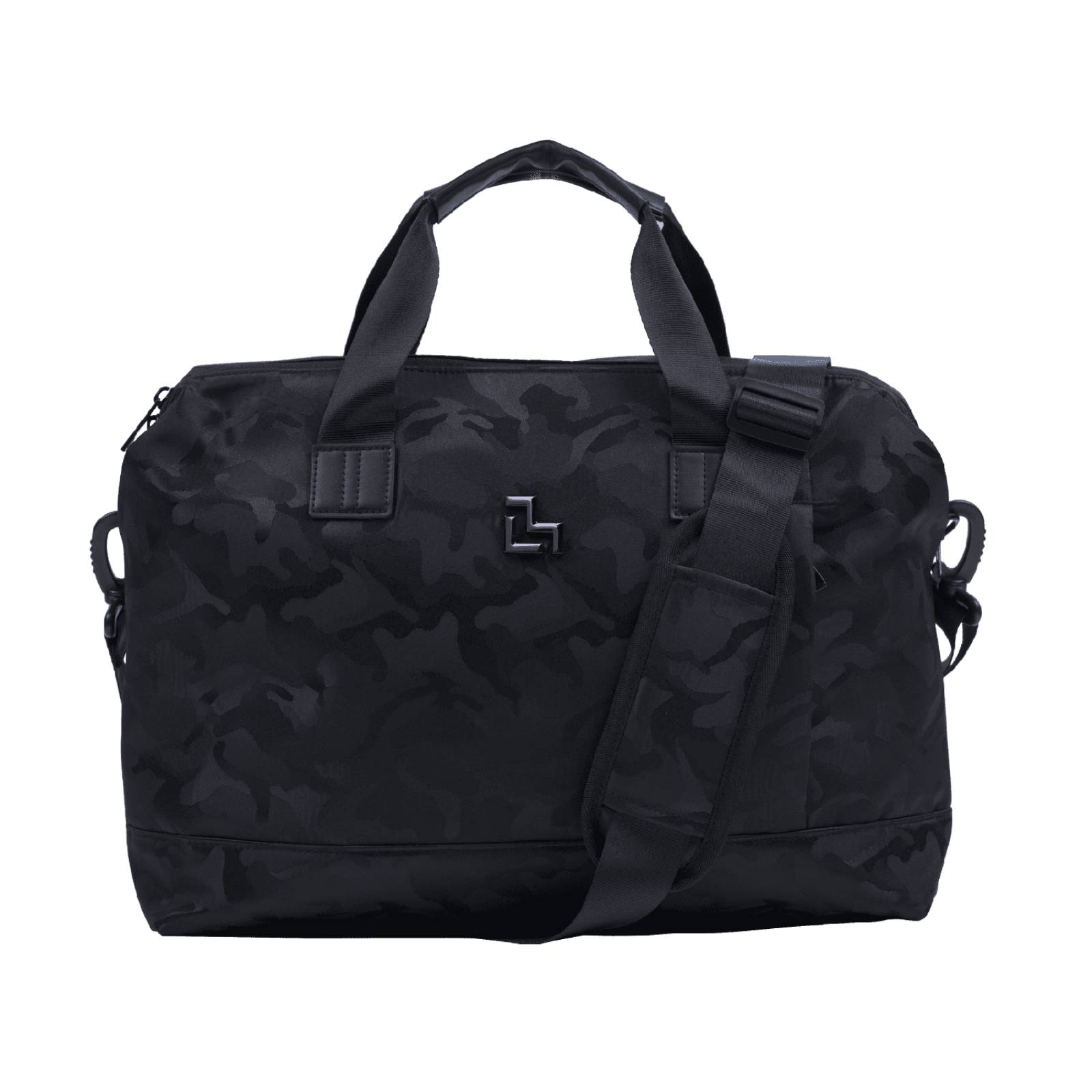 LUCKMAN Portafolio para Hombre tipo Maletín Ejecutivo, Funda y Mochila para Laptop hasta 15.6 Pulgadas, Dante, Negro 