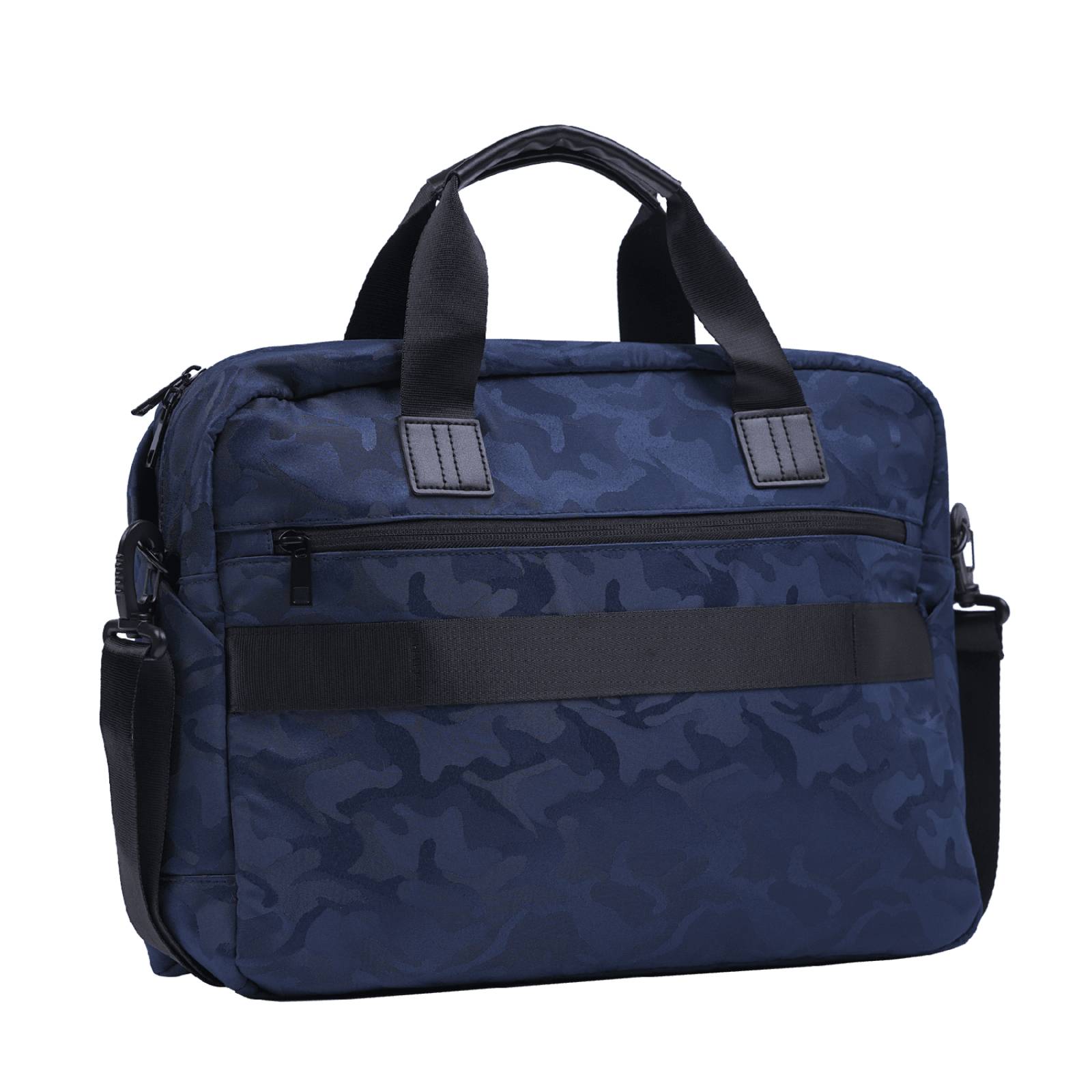 LUCKMAN Portafolio para Hombre tipo Maletín Ejecutivo, Funda y Mochila para Laptop hasta 15.6 Pulgadas, Dante, Negro 