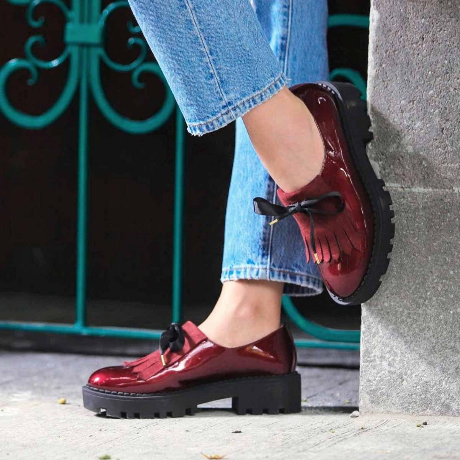 MAGDA - Regina Romero Zapato Bostoniano para Dama en Piel