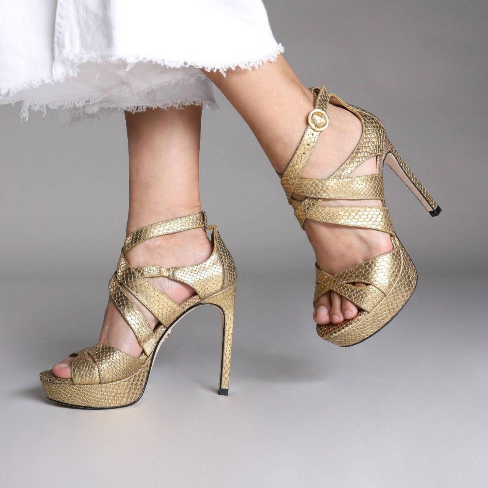 Sandalias Niña Talla 24 Regina Romero: Sandalias Con Tacu00f3n