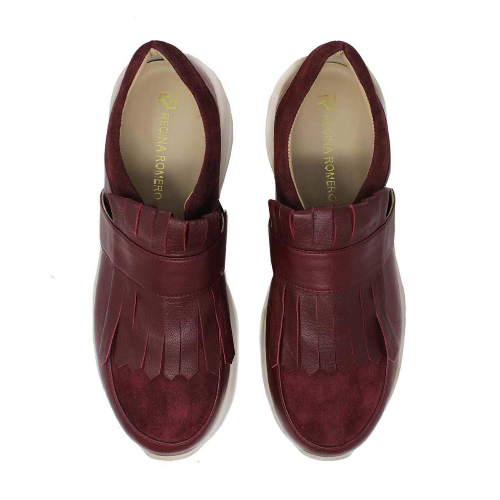 KENDALL 75 - Vino Regina Romero Zapato Tenis Urbano Sport para Dama en Piel 