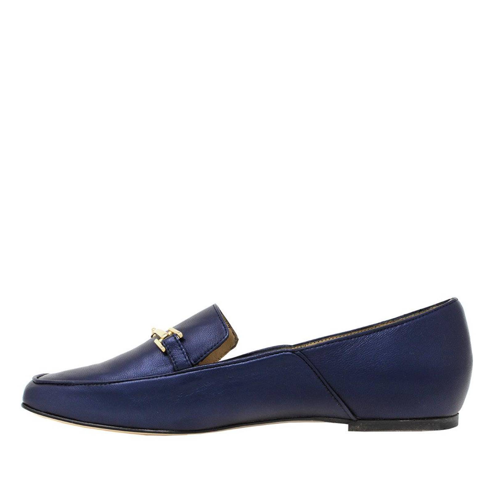 LUA - Marino Regina Romero Zapato Mocasin de Piso para Dama en Piel