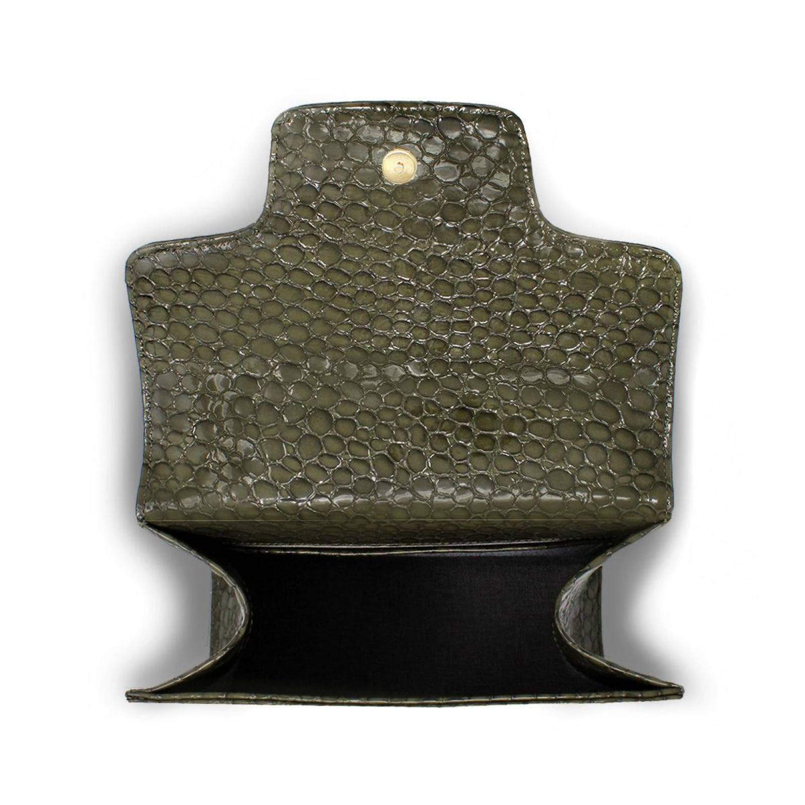 SELINA - Khaki Regina Romero Accesorio Bolso para Dama en Piel 