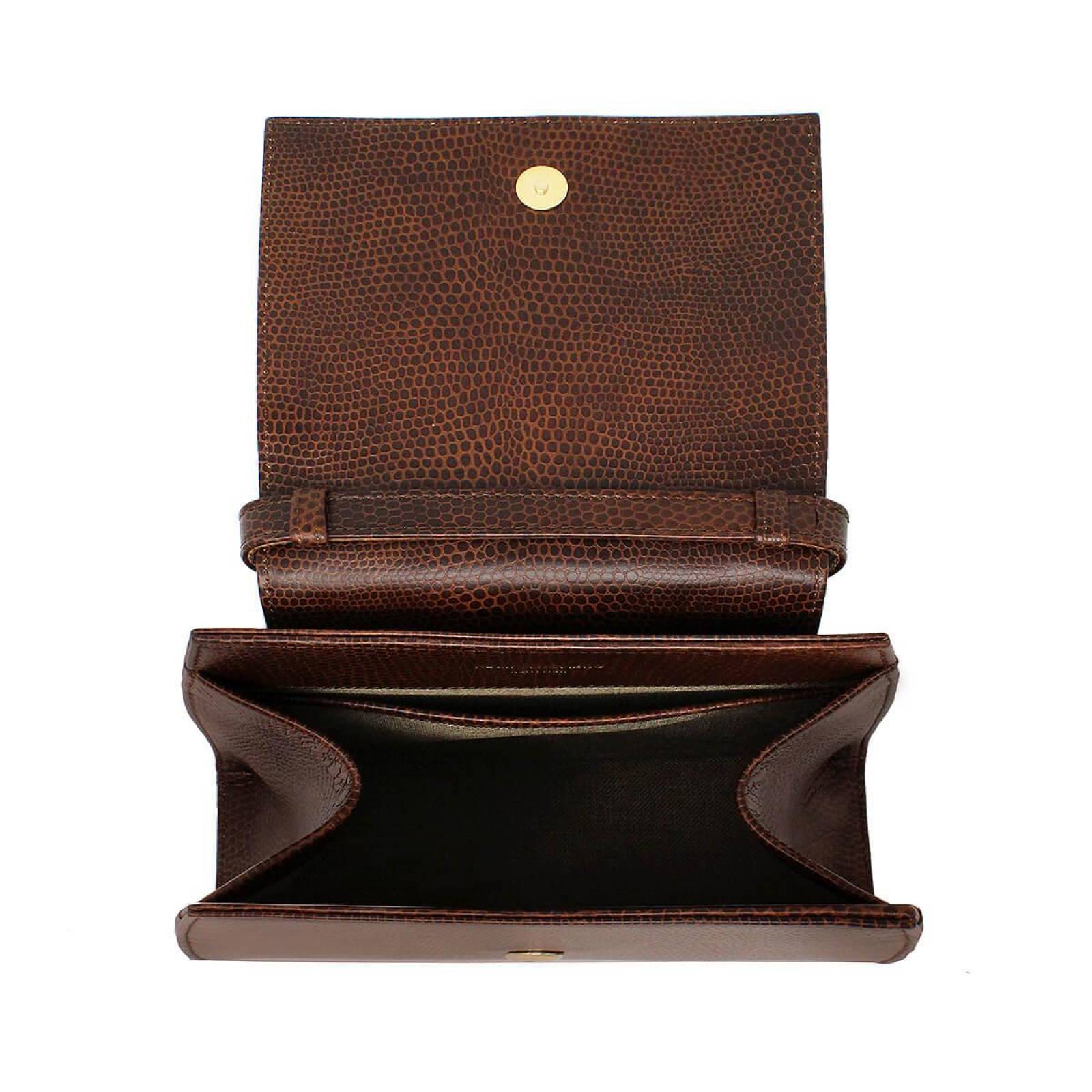 AIMEE - Cafe Regina Romero Accesorio Bolso para Dama en Piel 