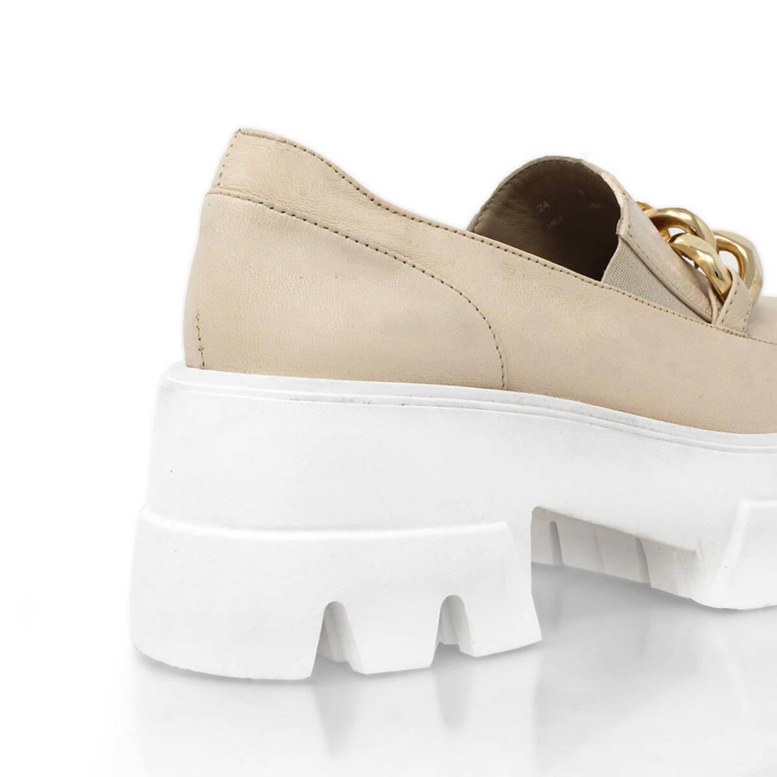 RAQUEL 65 - Latte Regina Romero Zapato Bostoniano Urbano Sport para Dama en Piel 