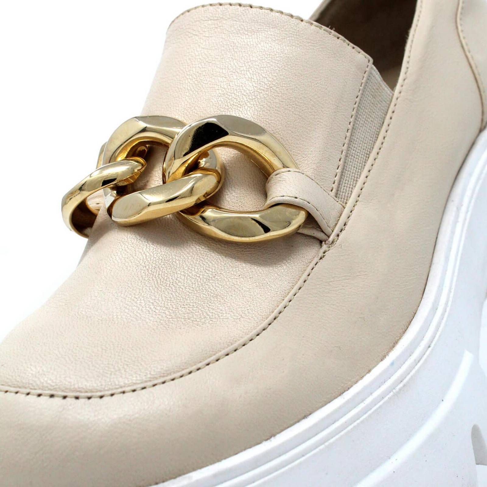 RAQUEL 65 - Latte Regina Romero Zapato Bostoniano Urbano Sport para Dama en Piel 