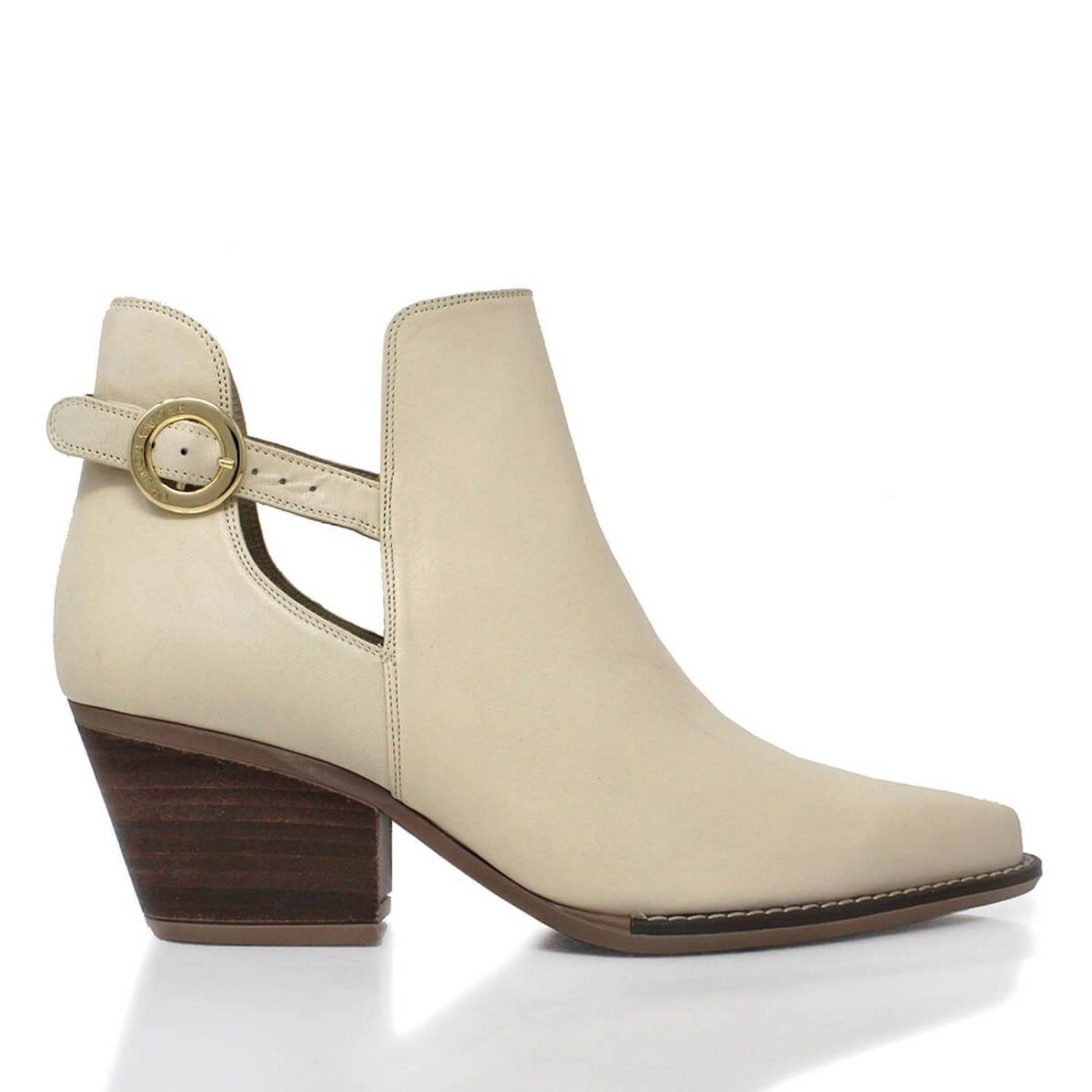 BLAKE 60 - Arena Regina Romero Zapato Bota Botin Tacon Bajo Para Dama en Piel 