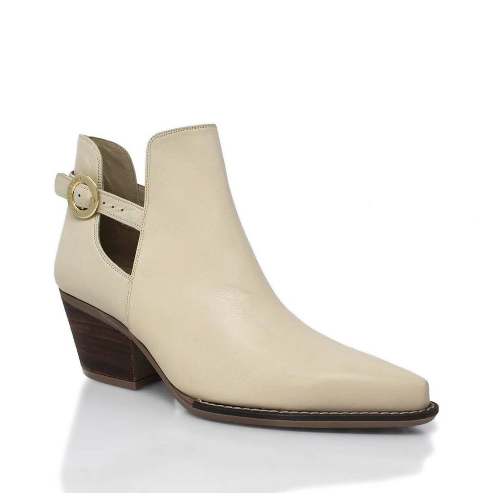 BLAKE 60 - Arena Regina Romero Zapato Bota Botin Tacon Bajo Para Dama en Piel 