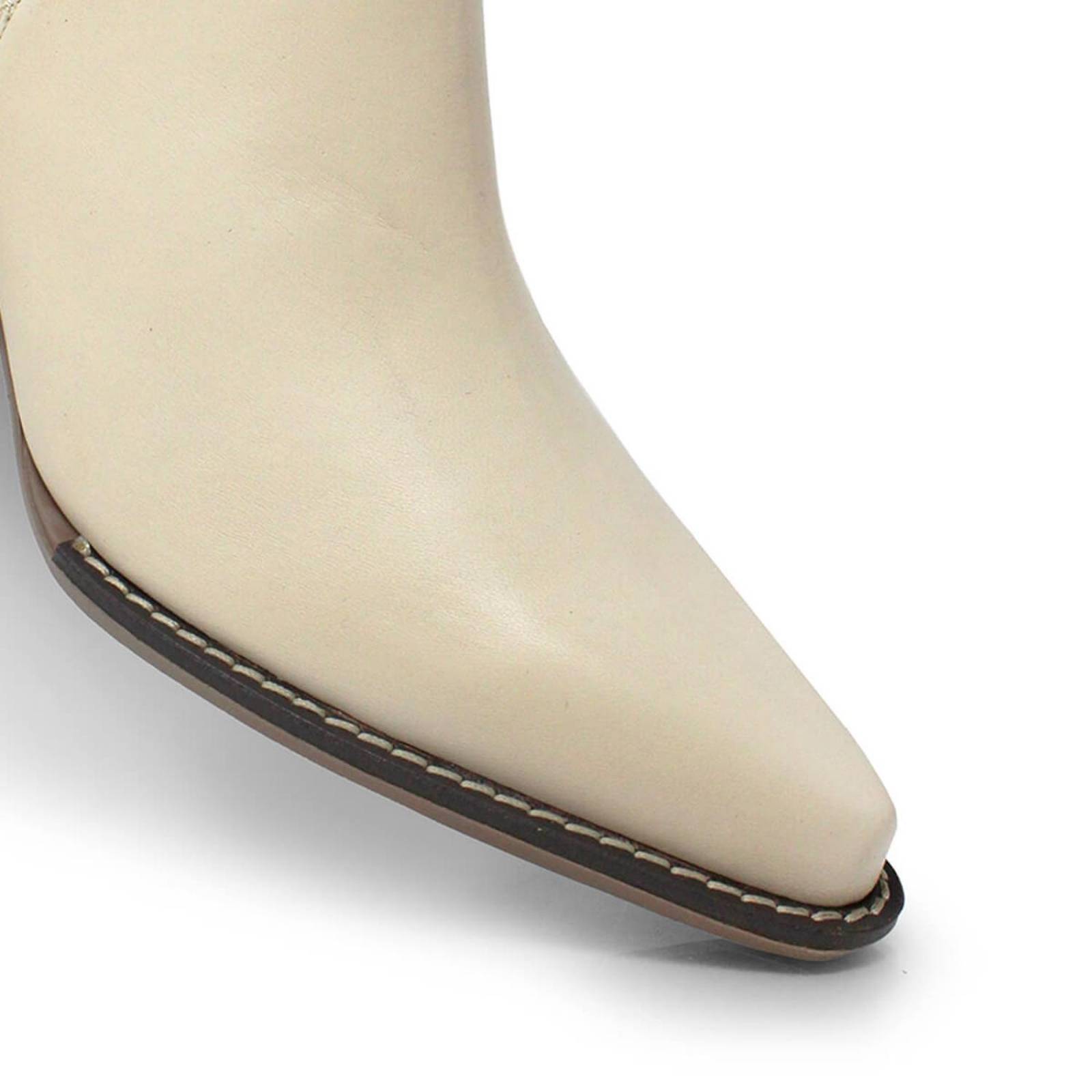 BLAKE 60 - Arena Regina Romero Zapato Bota Botin Tacon Bajo Para Dama en Piel 