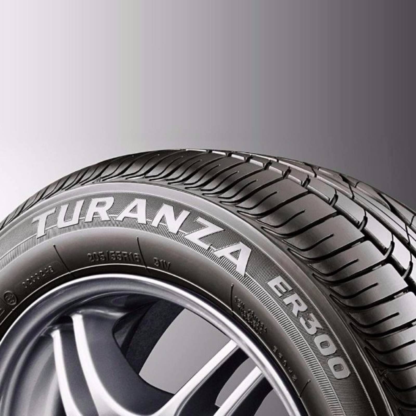 LLANTAS 215 55 R17 BRIDGESTONE TURANZA ER300 94V