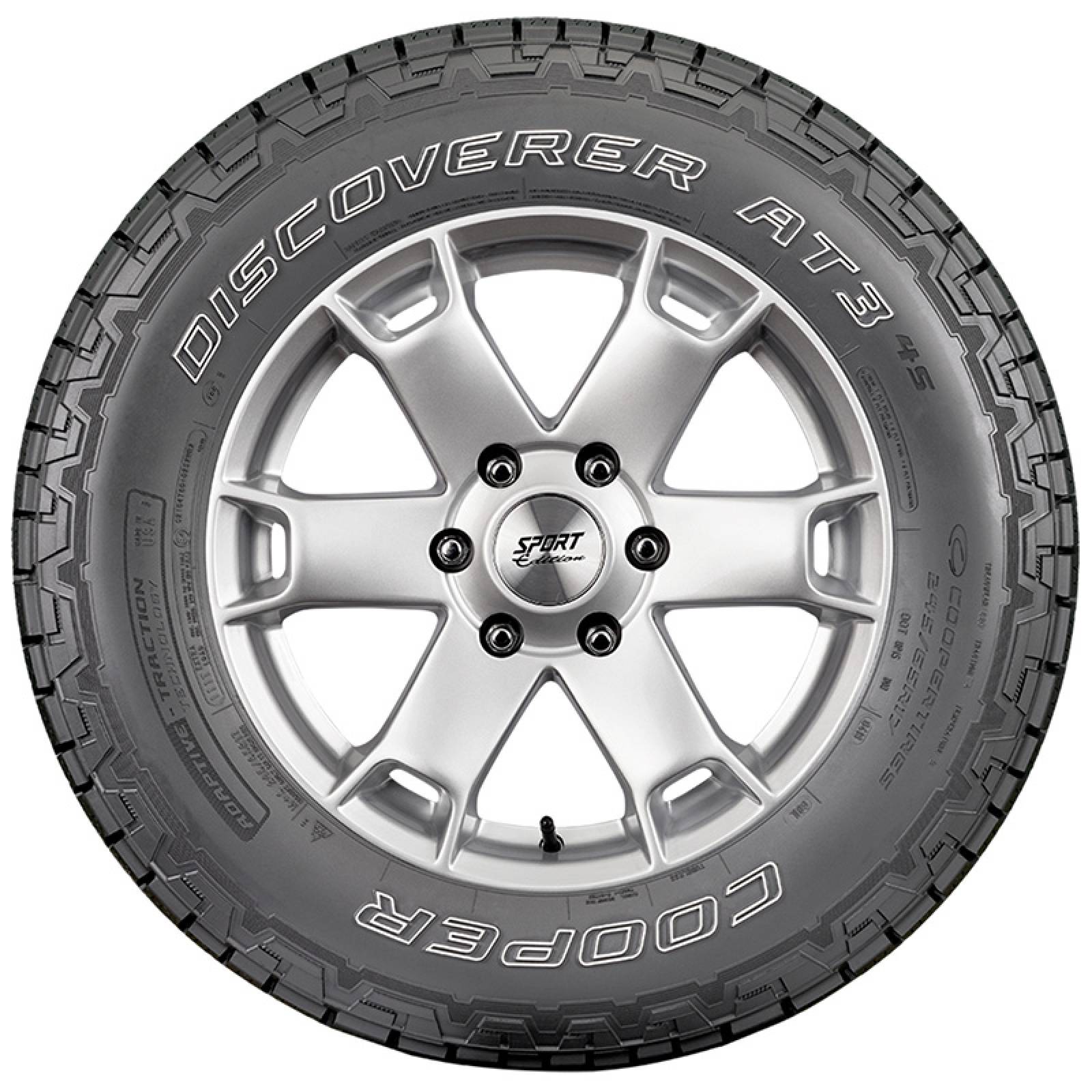 LLANTAS 265 70 R16 COOPER DISCOVERER AT3 4S 112T