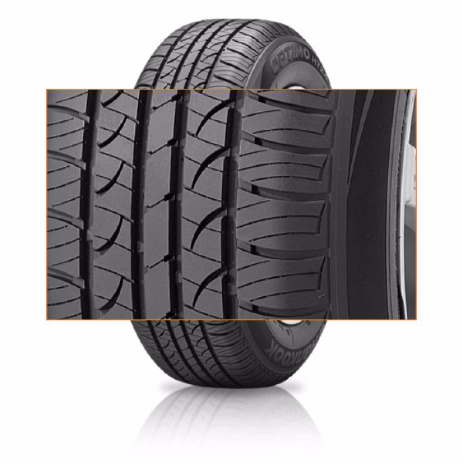 LLANTA 175/70 R14 HANKOOK OPTIMO H724 84T