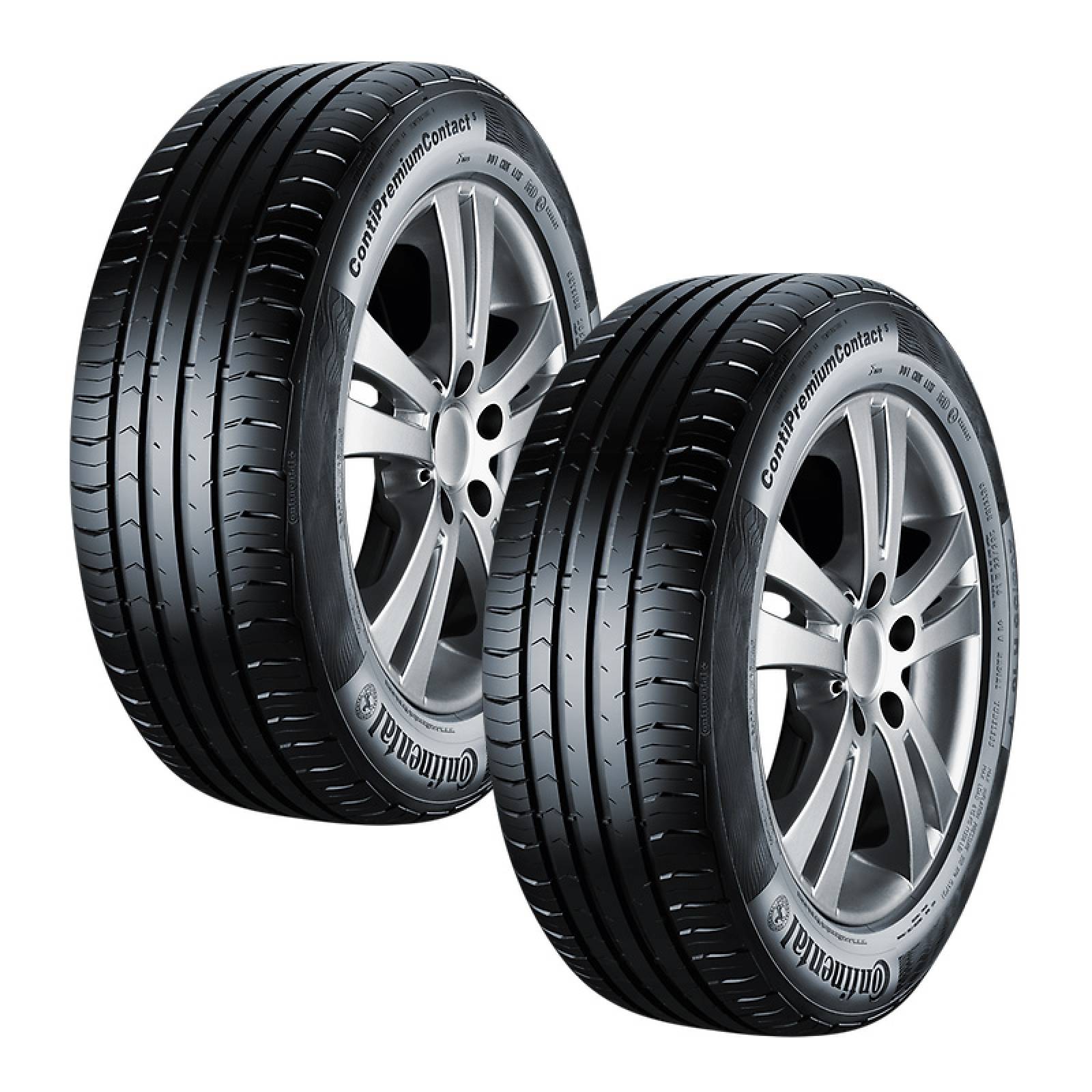 Paquete de 2 LLANTAS 205 55 R16 CONTINENTAL CONTIPREMIUMCONTACT 5 91V