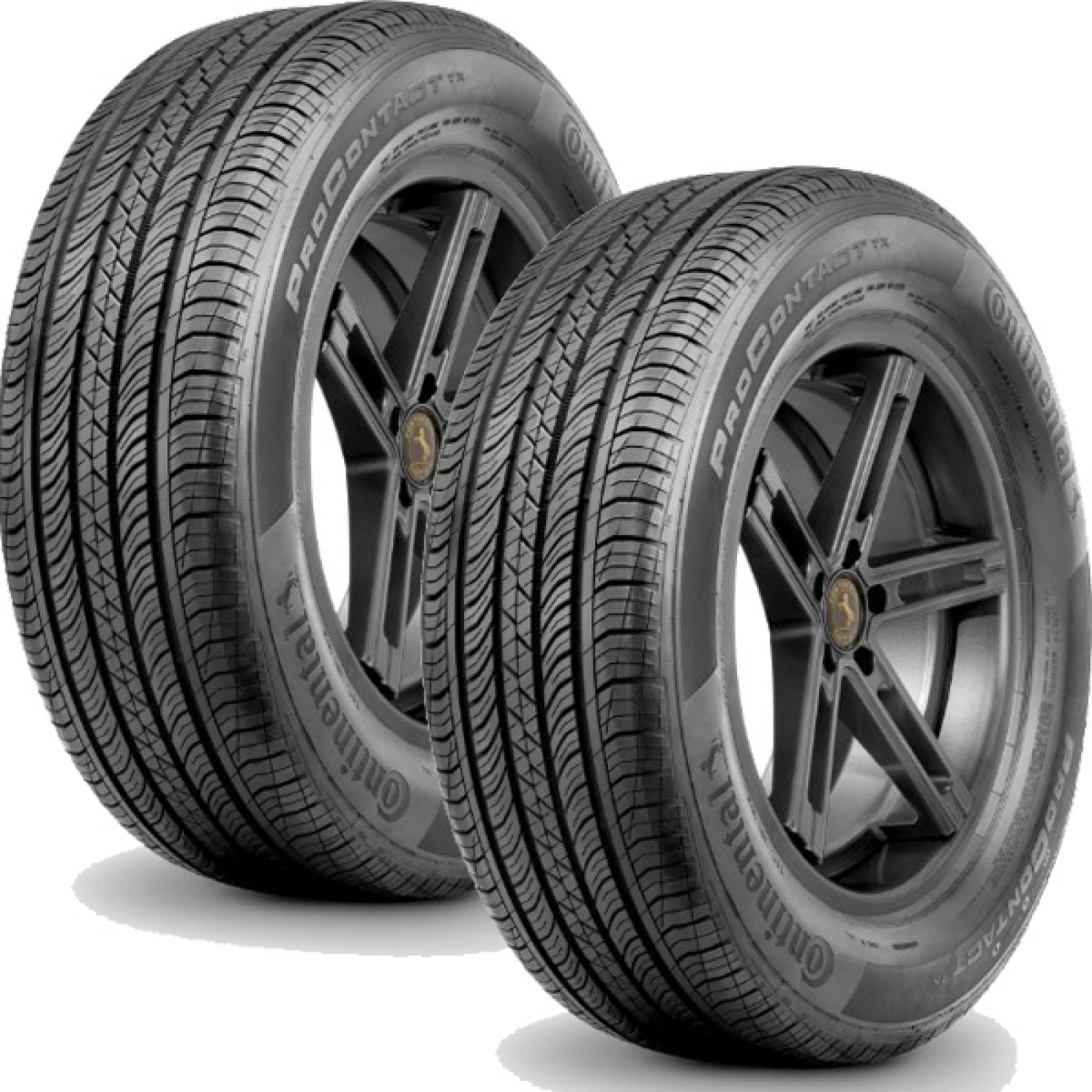 Paquete de 2 LLANTAS 235 60 R18 CONTINENTAL PROCONTACT TX 103V