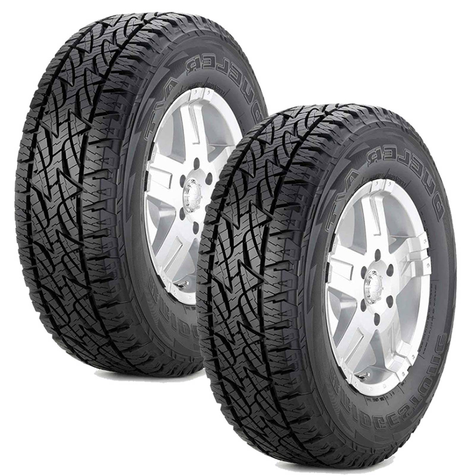 Paquete de 2 LLANTAS 255 70 R16 BRIDGESTONE DUELER AT REVO 2 111H