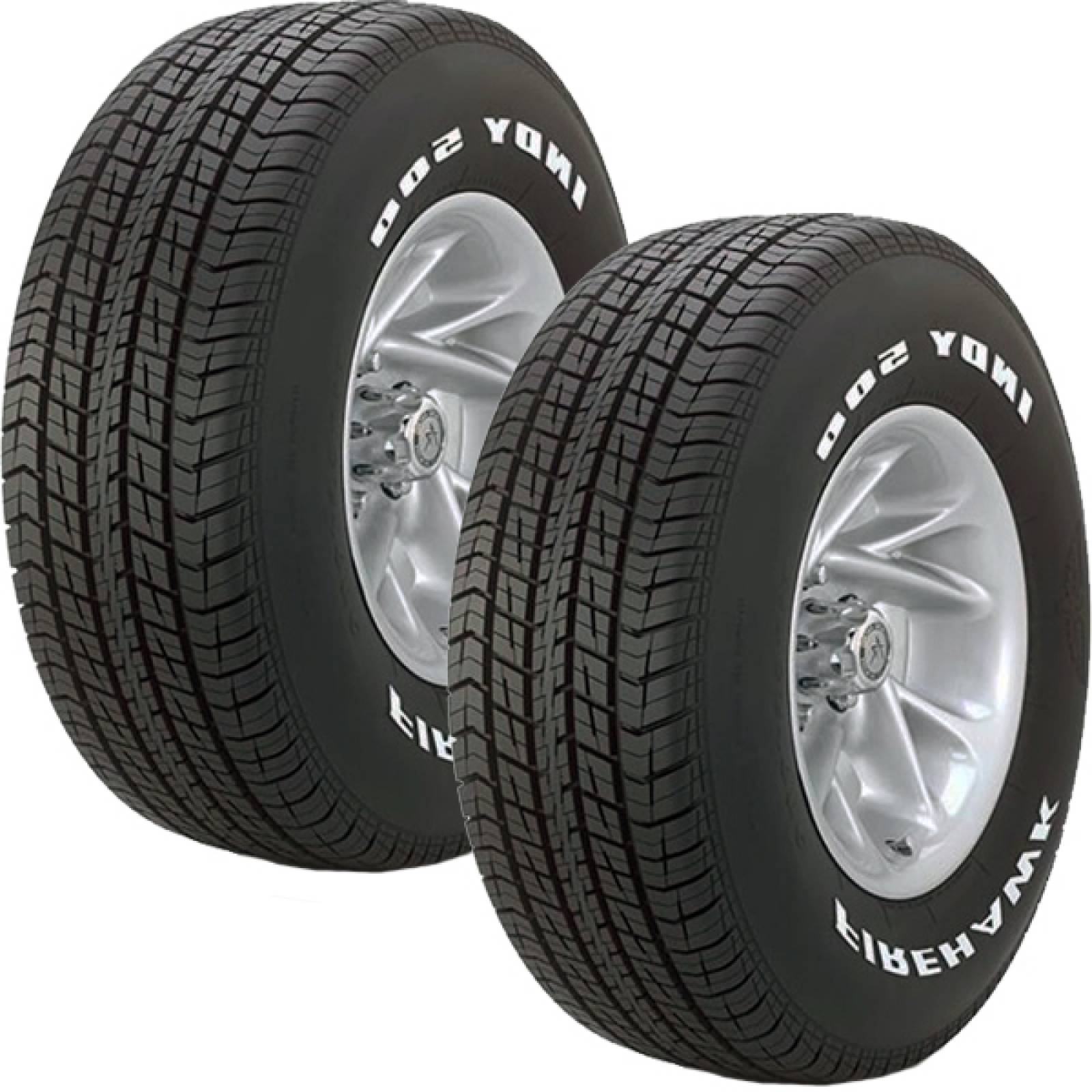 Paquete De 2 Llanta 295 50 R15 Firestone Firehawk Indy 500 105s