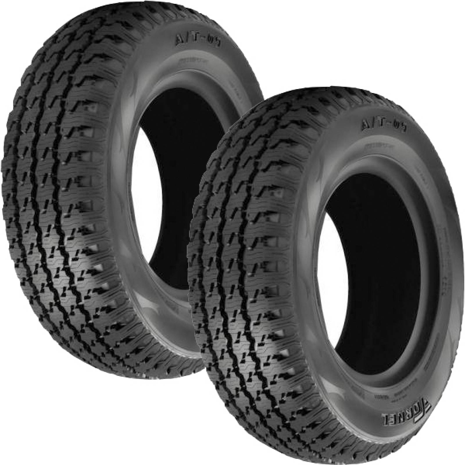 Paquete de 2 LLANTA 31X10 5 R15 Tornel AT 09 6C 109Q