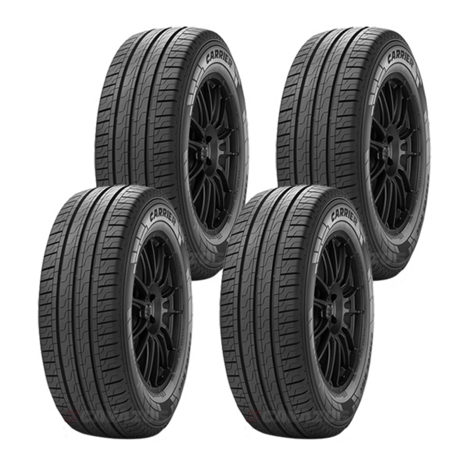 Paquete de 4 LLANTAS 185 75 R16 PIRELLI CARRIER 104R
