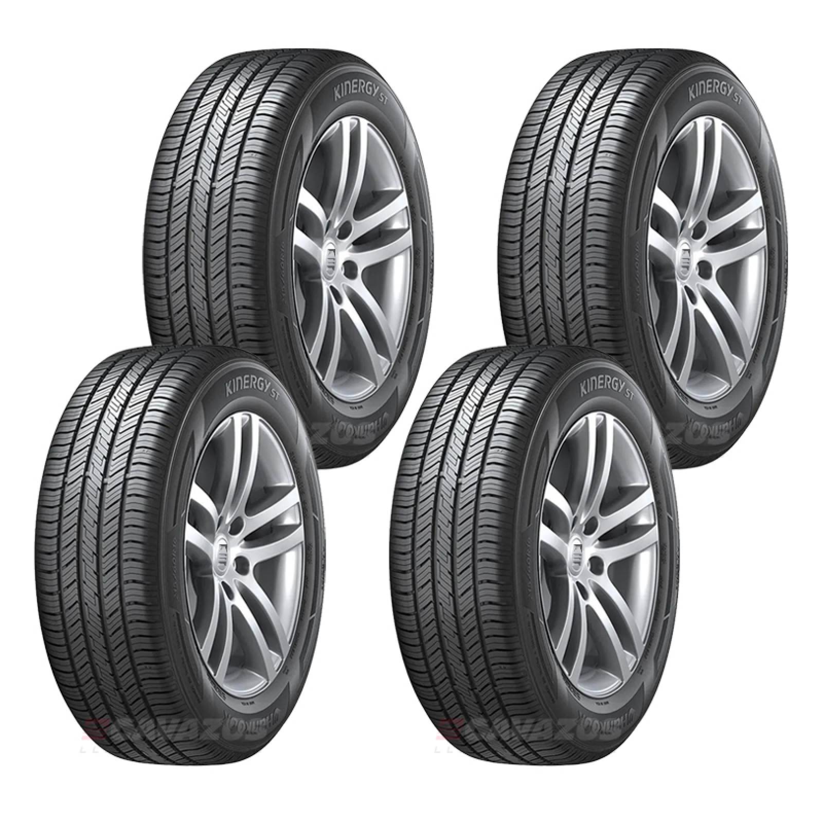 Paquete de 4 LLANTAS 195 60 R15 HANKOOK KINERGY ST H735 88T