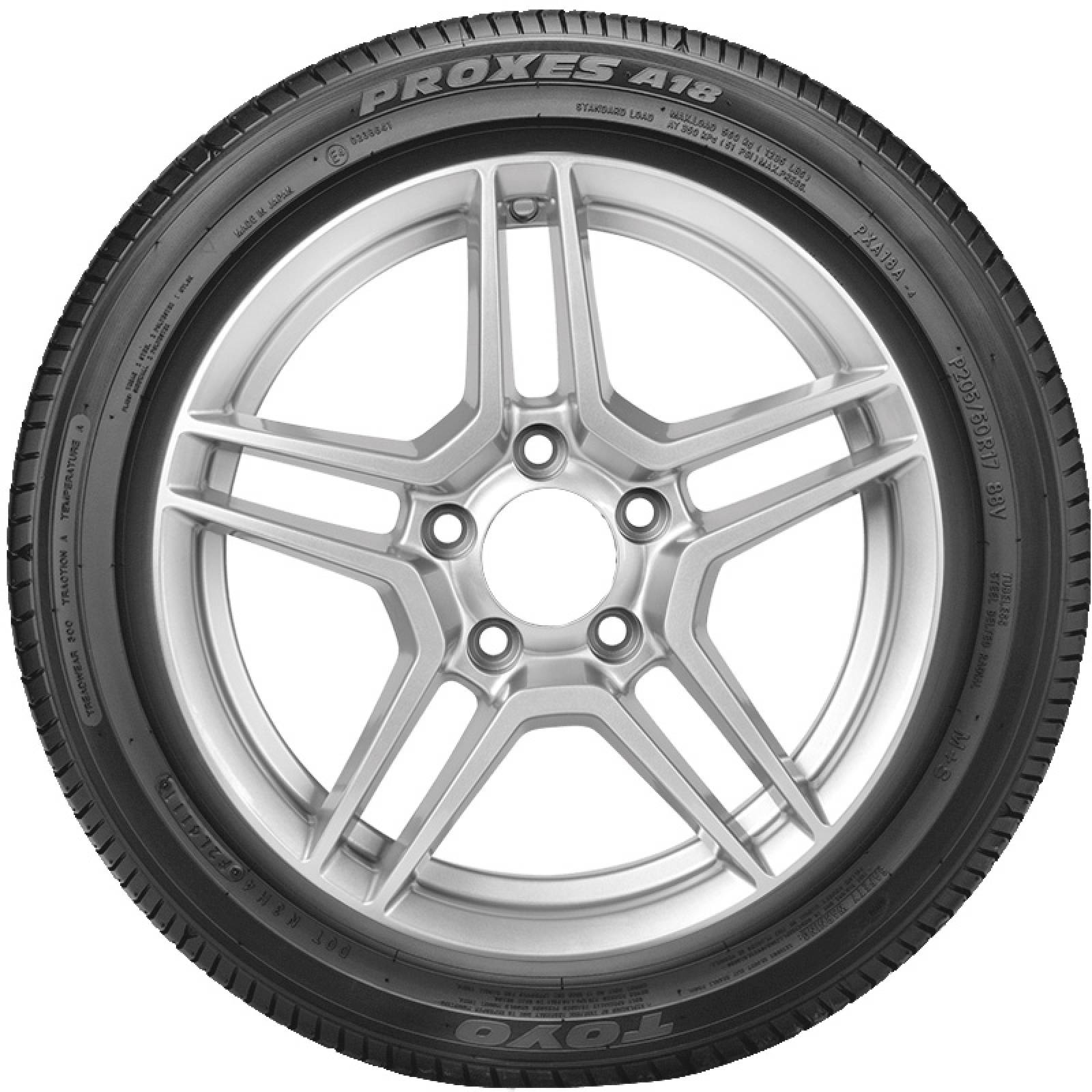 Paquete de 4 LLANTAS 195 65 R15 TOYO PROXES A18 89H