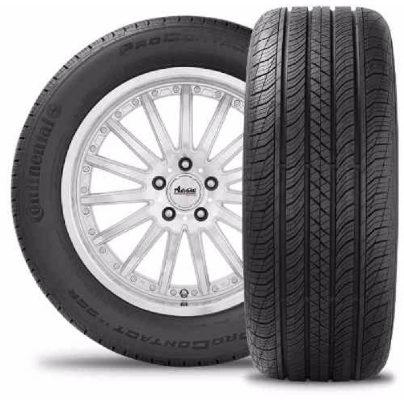 Paquete de 4 LLANTAS 205 45 R17 CONTINENTAL PROCONTACT TX 88V