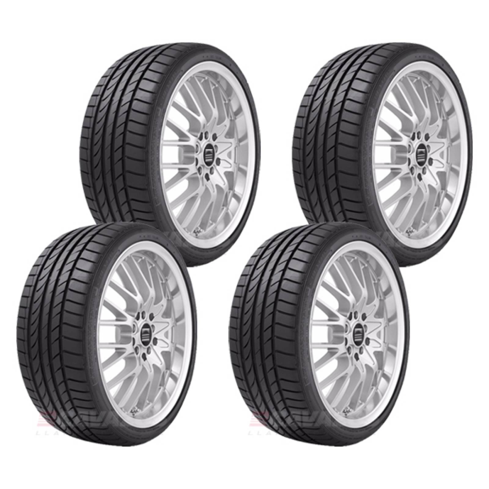 Paquete de 4 LLANTAS 215 45 R18 DUNLOP SP SPORT MAXX TT 89W