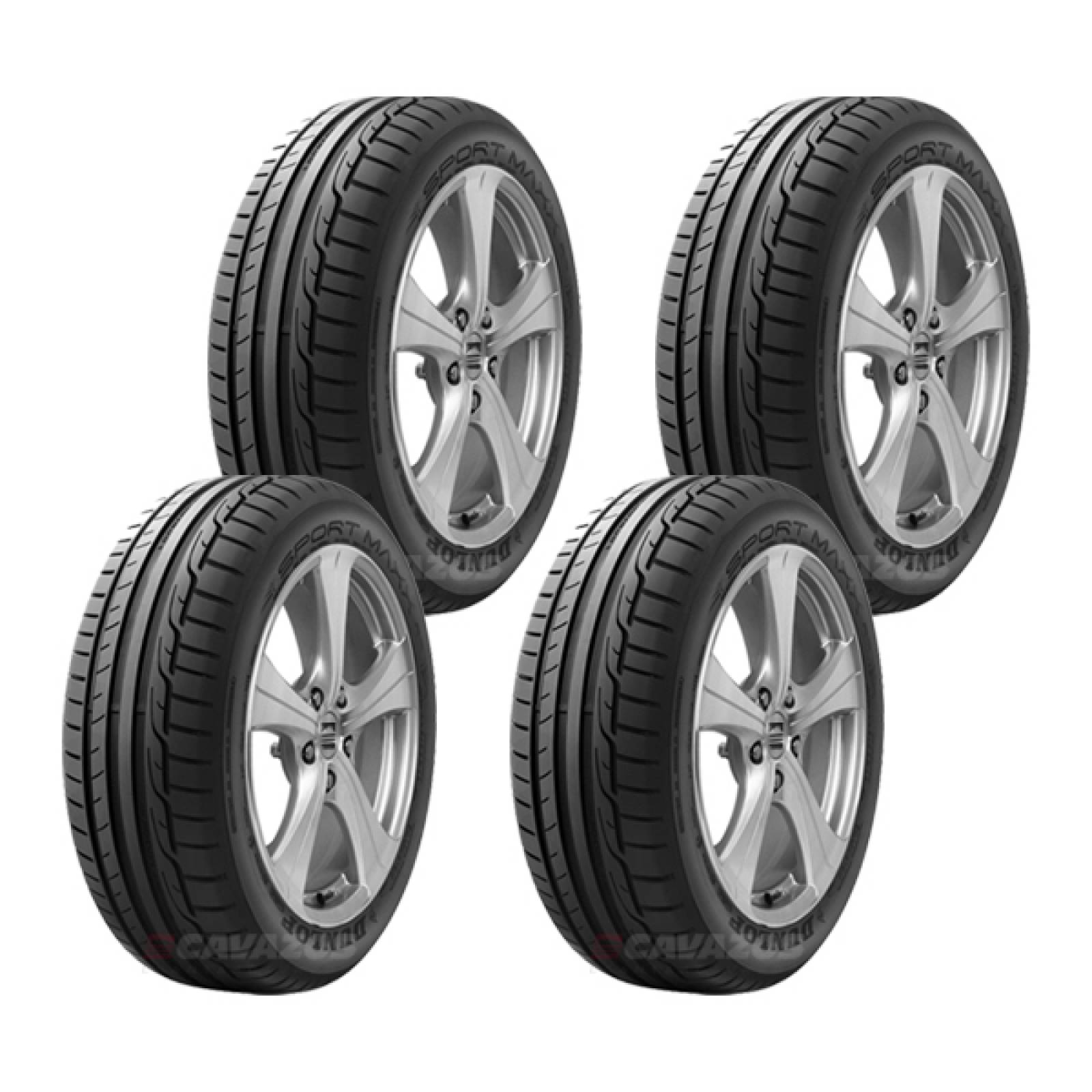 Paquete de 4 LLANTA 225 45 R17 DUNLOP SP SPORT MAXX RT 91W