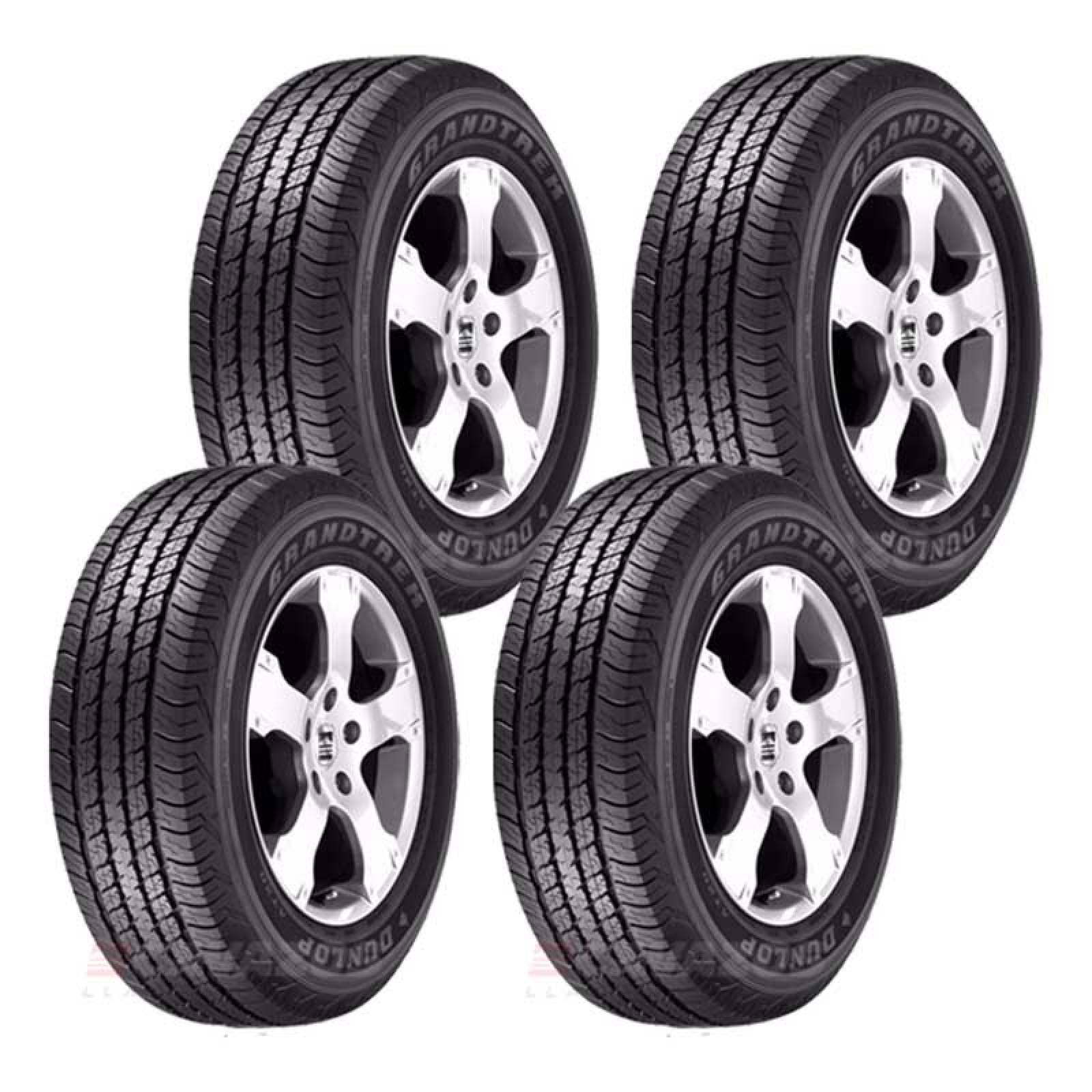 Paquete de 4 LLANTAS 225 60 R18 DUNLOP GRANDTREK AT20 99H