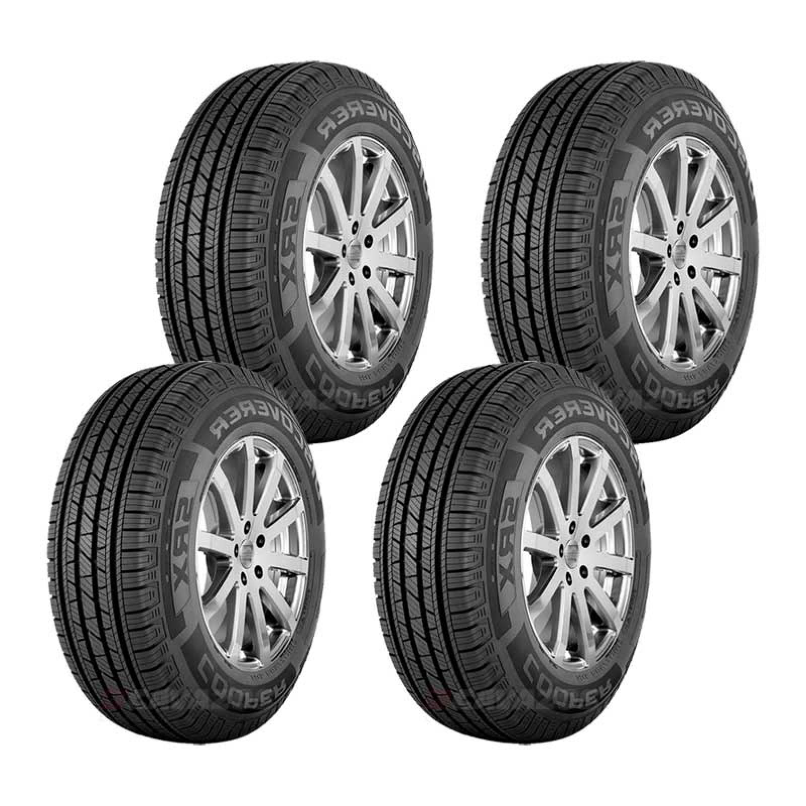 Paquete de 4 LLANTAS 225 65 R17 COOPER DISCOVERER SRX 102H