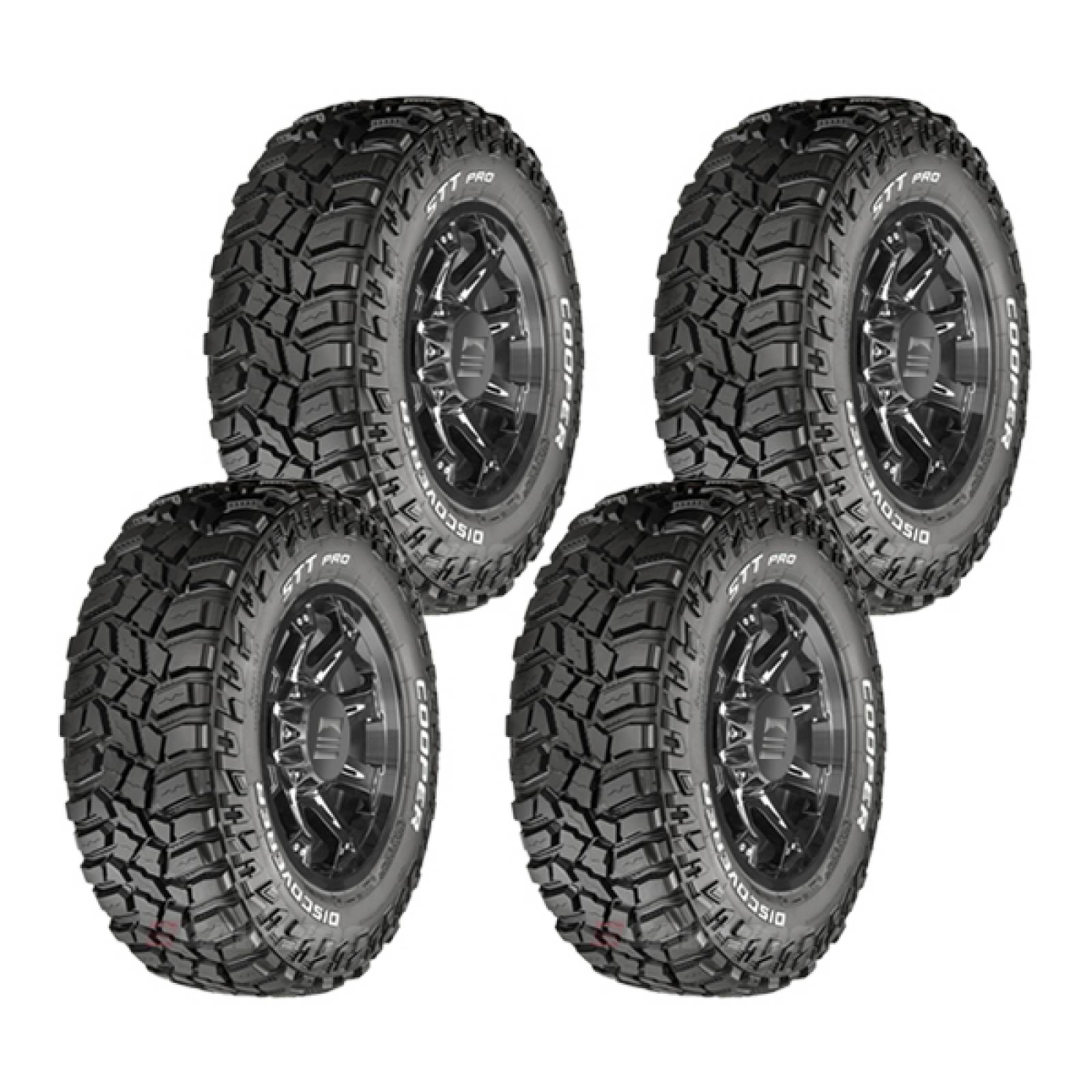 Paquete de 4 LLANTAS 225 75 R16 COOPER DISCOVERER STT PRO 115Q