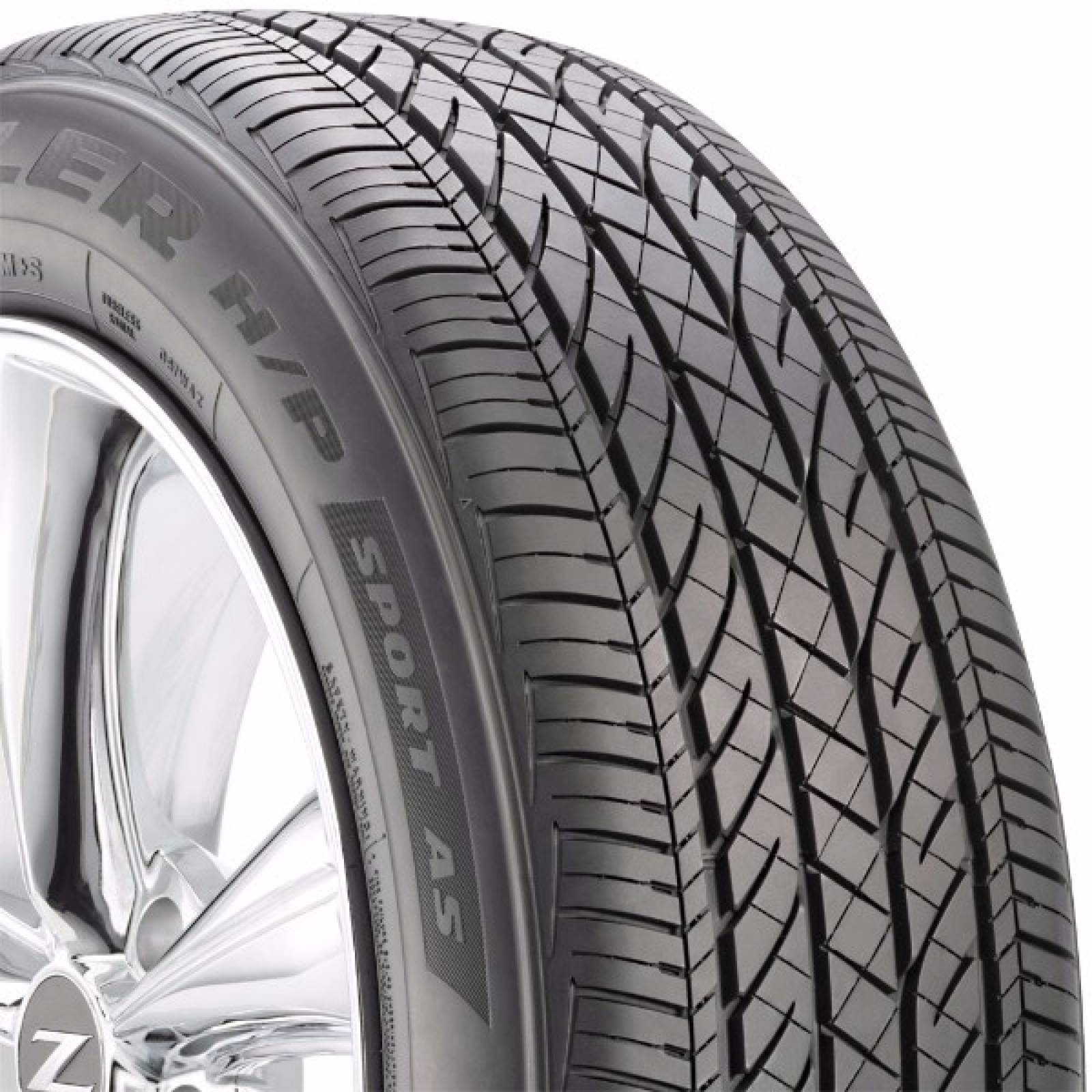 Paquete de 4 LLANTAS 225 65 R17 BRIDGESTONE DUELER H P SPORT AS 102T