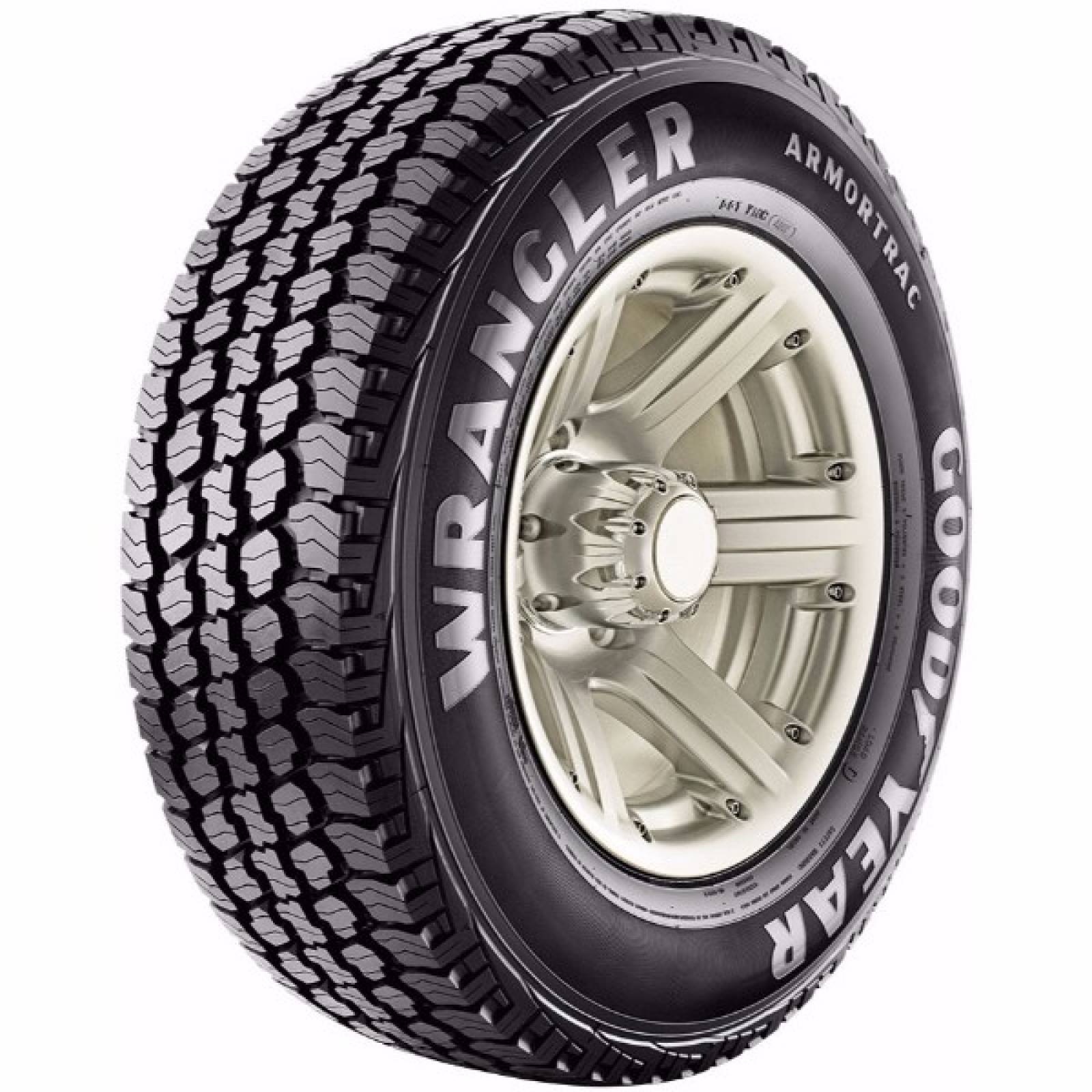 Paquete de 4 LLANTAS 235 75 R15 GOODYEAR WRANGLER ARMORTRAC 109S