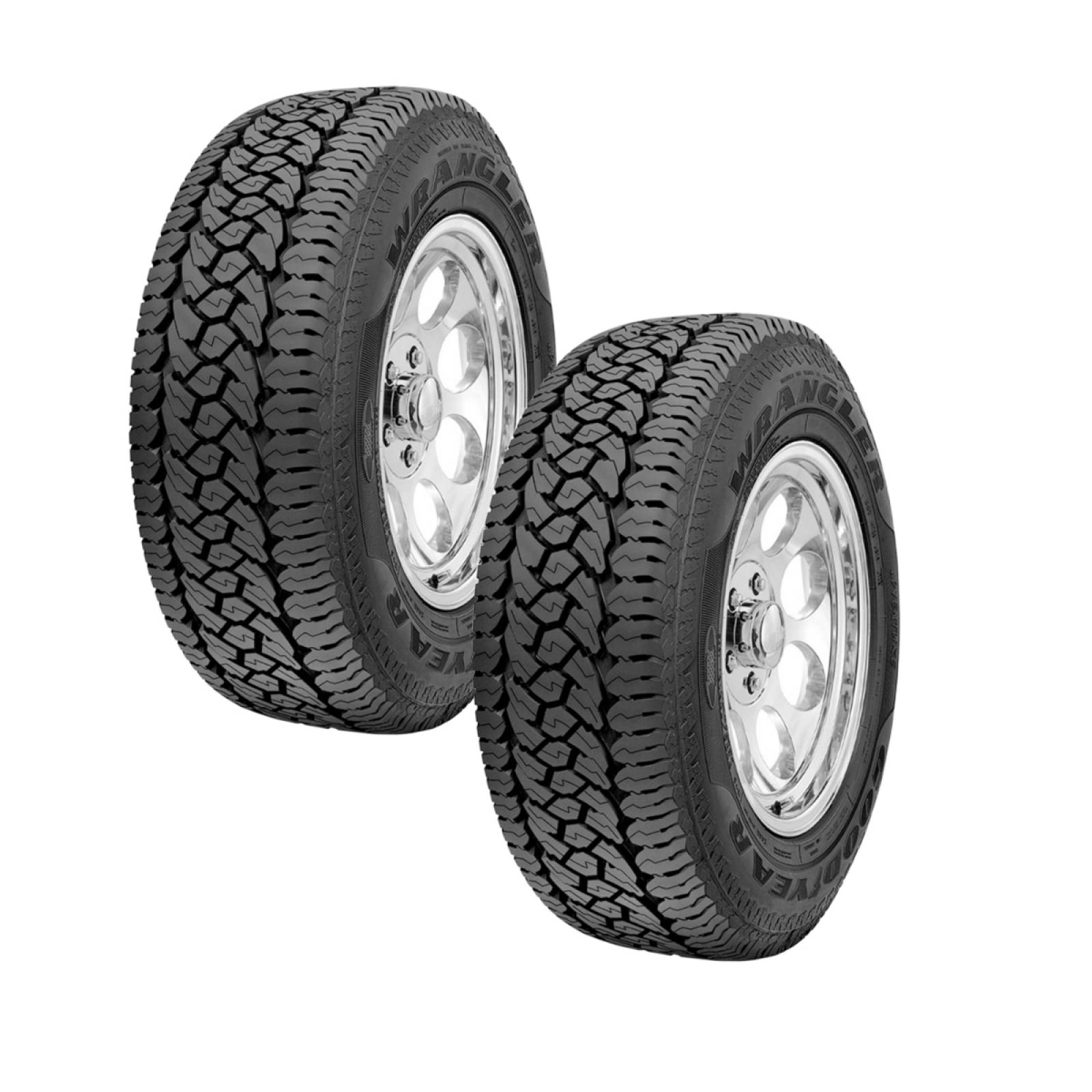 Paquete de 2 LLANTAS 31X10 5 R15 GOODYEAR WRANGLER ADVENTURE 109S