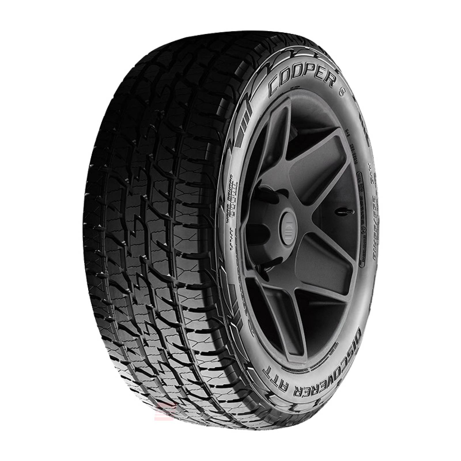 Paquete de 4 LLANTAS 265 65 R17 COOPER DISCOVERER ATT 116H