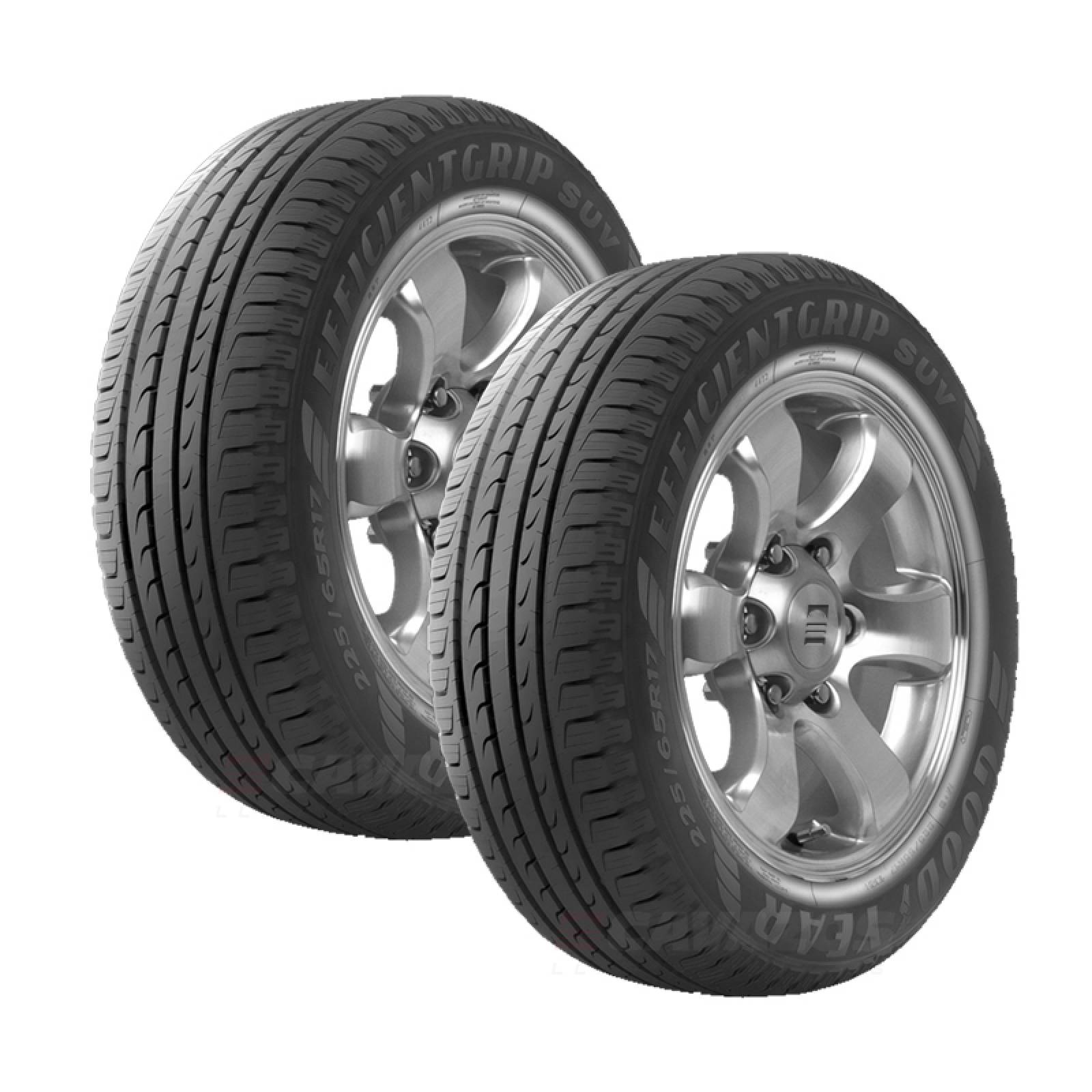 Paquete de 2 LLANTAS 215 60 R17 GOODYEAR EFFICIENTGRIP SUV 96H