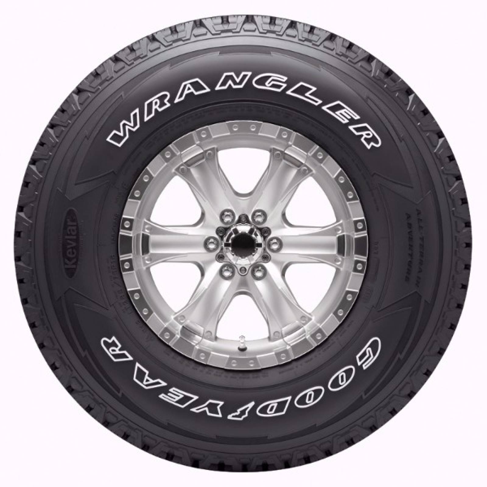 Paquete de 2 LLANTAS 265 70 R16 GOODYEAR WRANGLER ALL TERRAIN ADVENTURE 112T