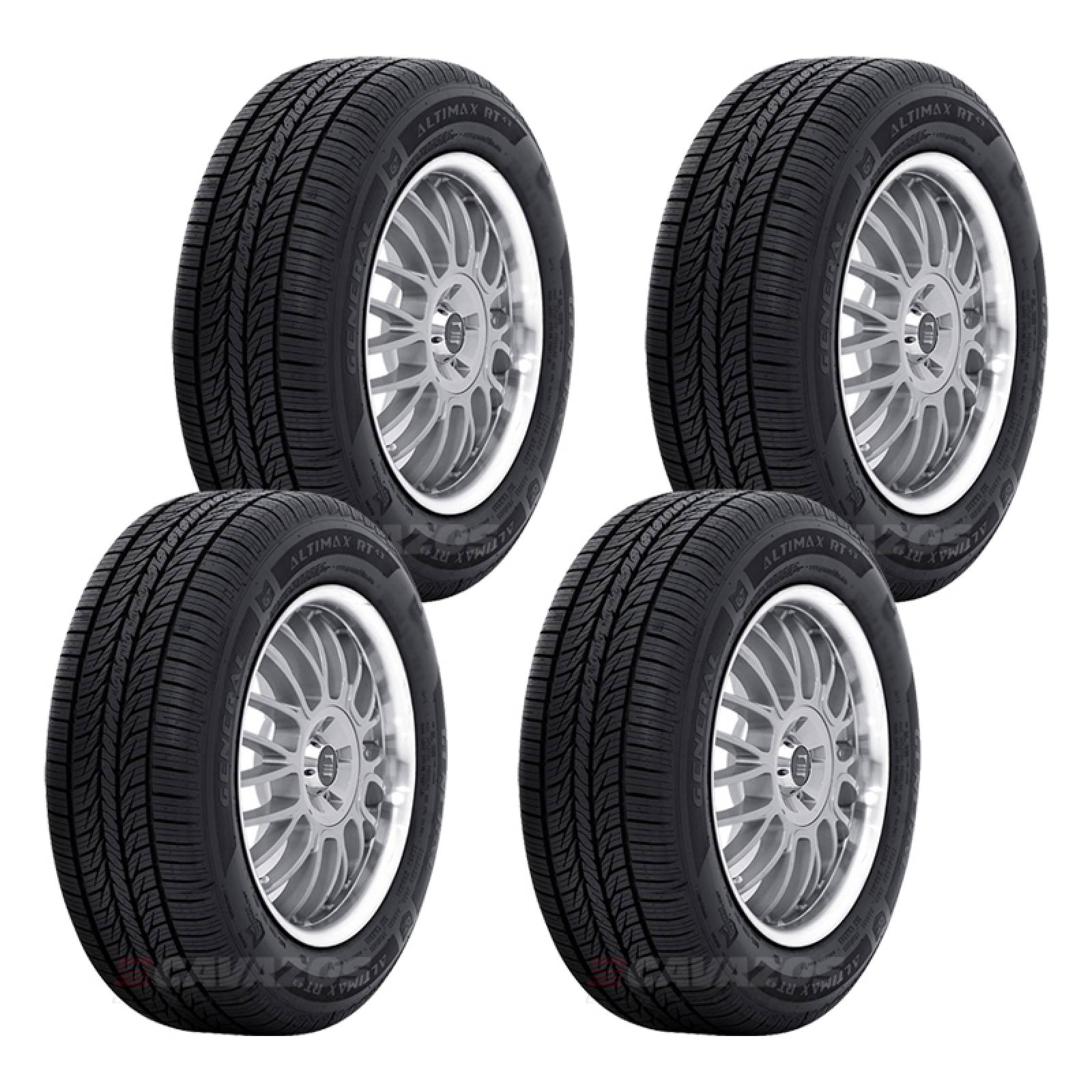 Paquete de 4 LLANTA 185 60 R14 GENERAL TIRE ALTIMAX RT43 82H