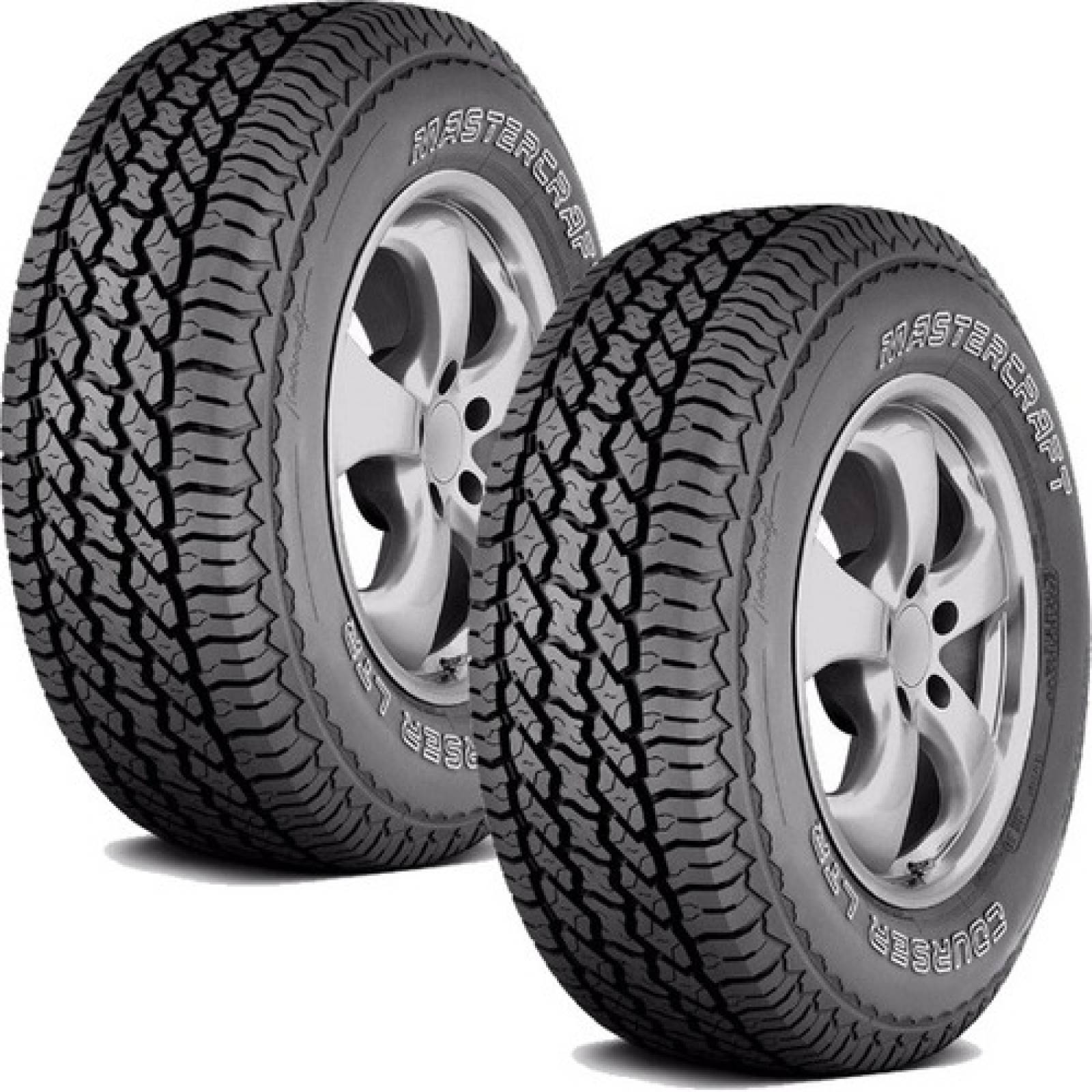 Paquete de 2 LLANTAS 31X10 5 R15 MASTERCRAFT COURSER LTR (REFORZADA) BLEM 109R