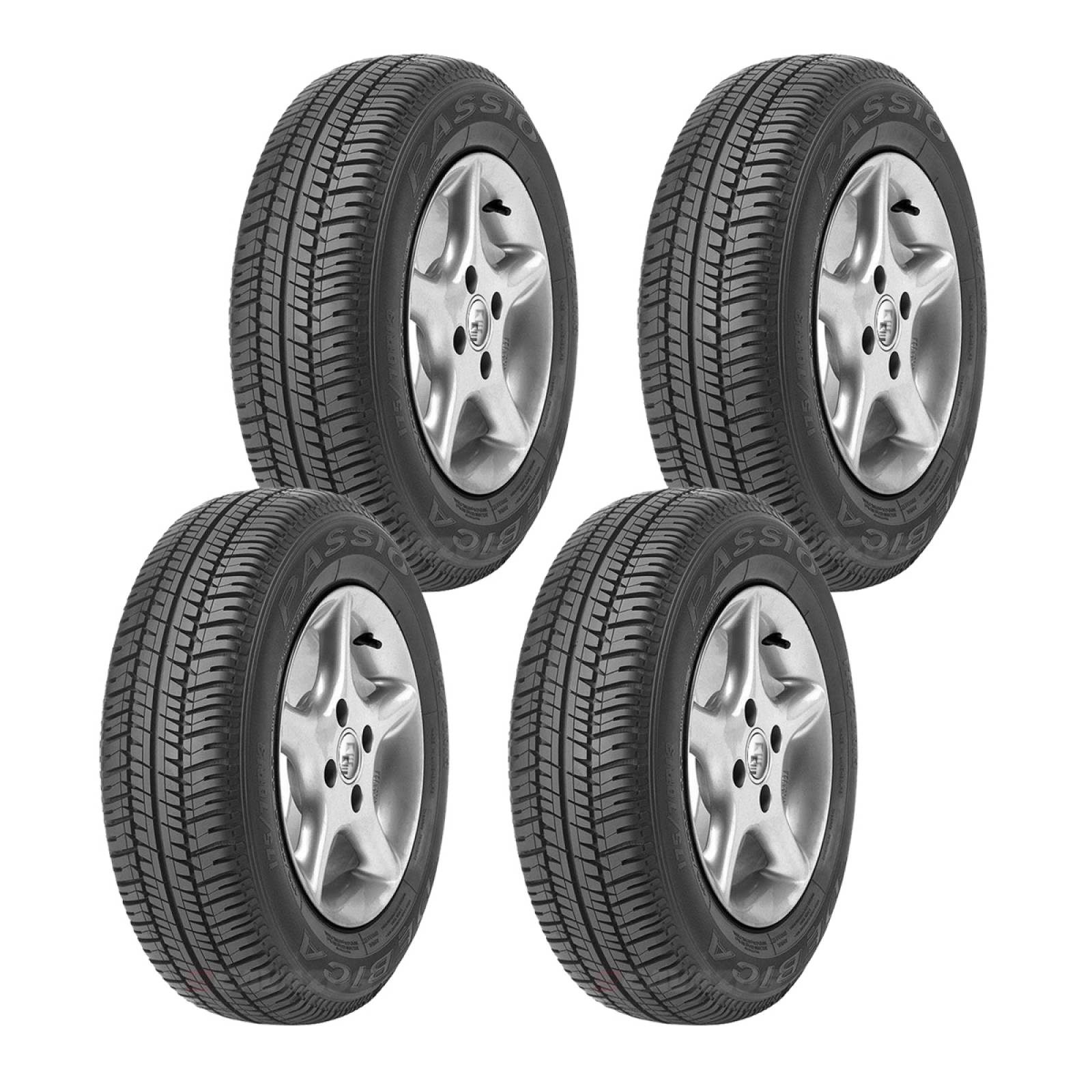 Paquete de 4 LLANTAS 185 60 R14 DEBICA PASSIO 2 82T
