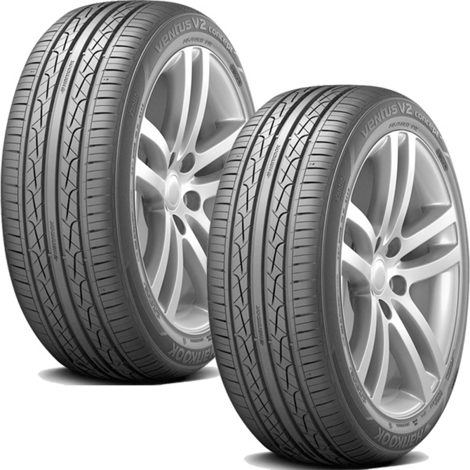 Paquete de 2 LLANTAS 225 45 R17 HANKOOK VENTUS V2 CONCEPT 2 H457 94V