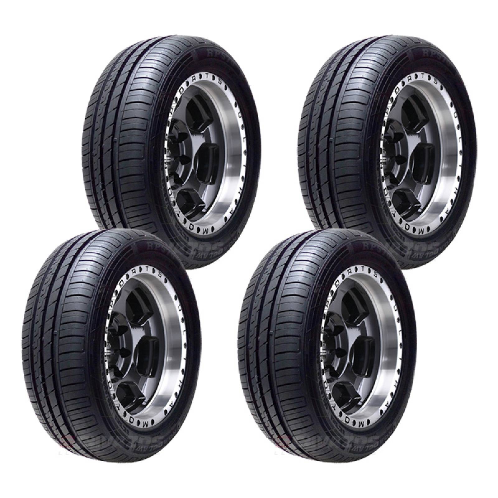 Paquete de 4 LLANTAS 195 65 R15 ROADCLAW RP570 91V