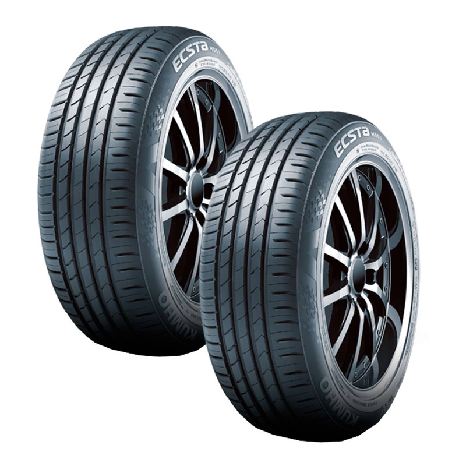 PAQUETE DE 2 LLANTA 225/45 R17 KUMHO ECSTA HS51 91W